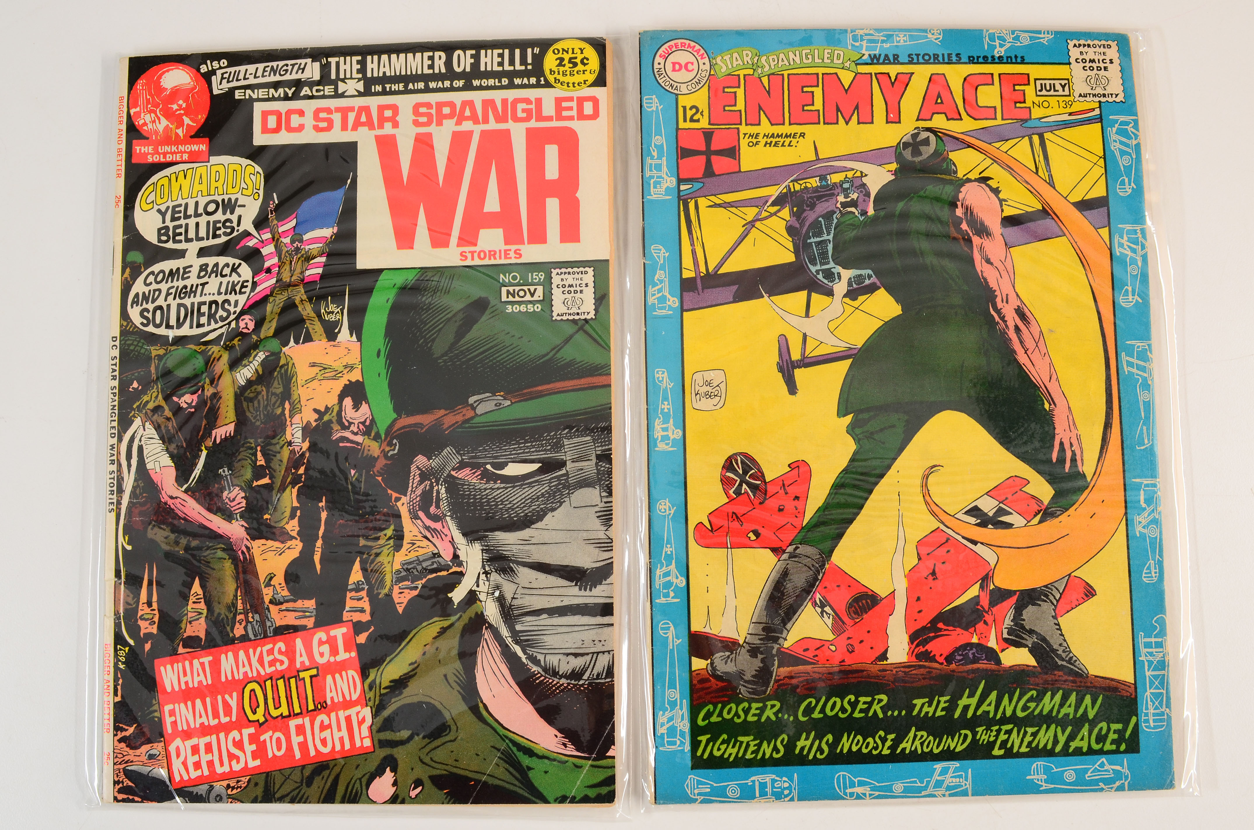 Silver and Bronze Age “Star Spangled War Stories” Comics