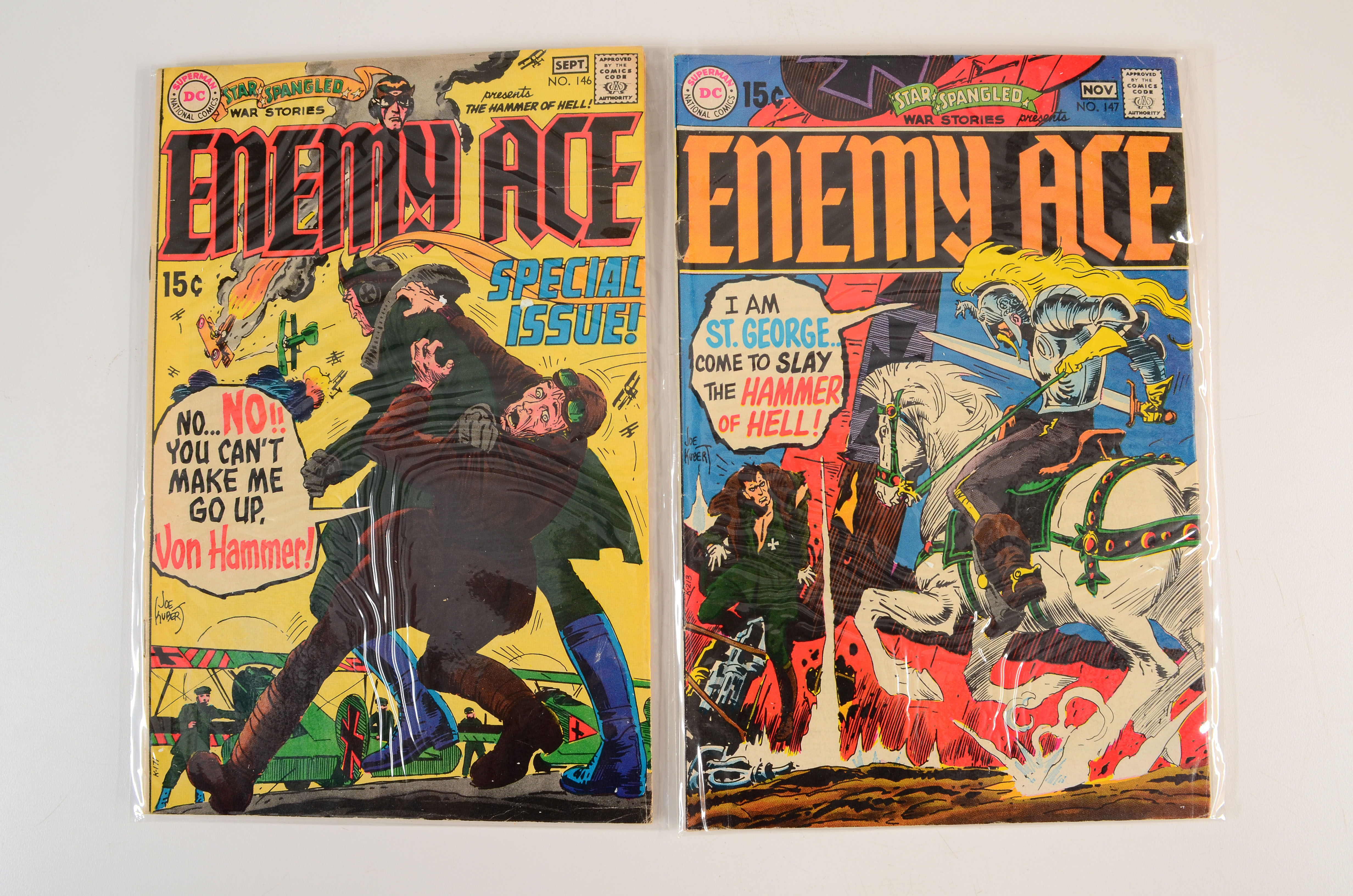 Silver and Bronze Age “Star Spangled War Stories” Comics