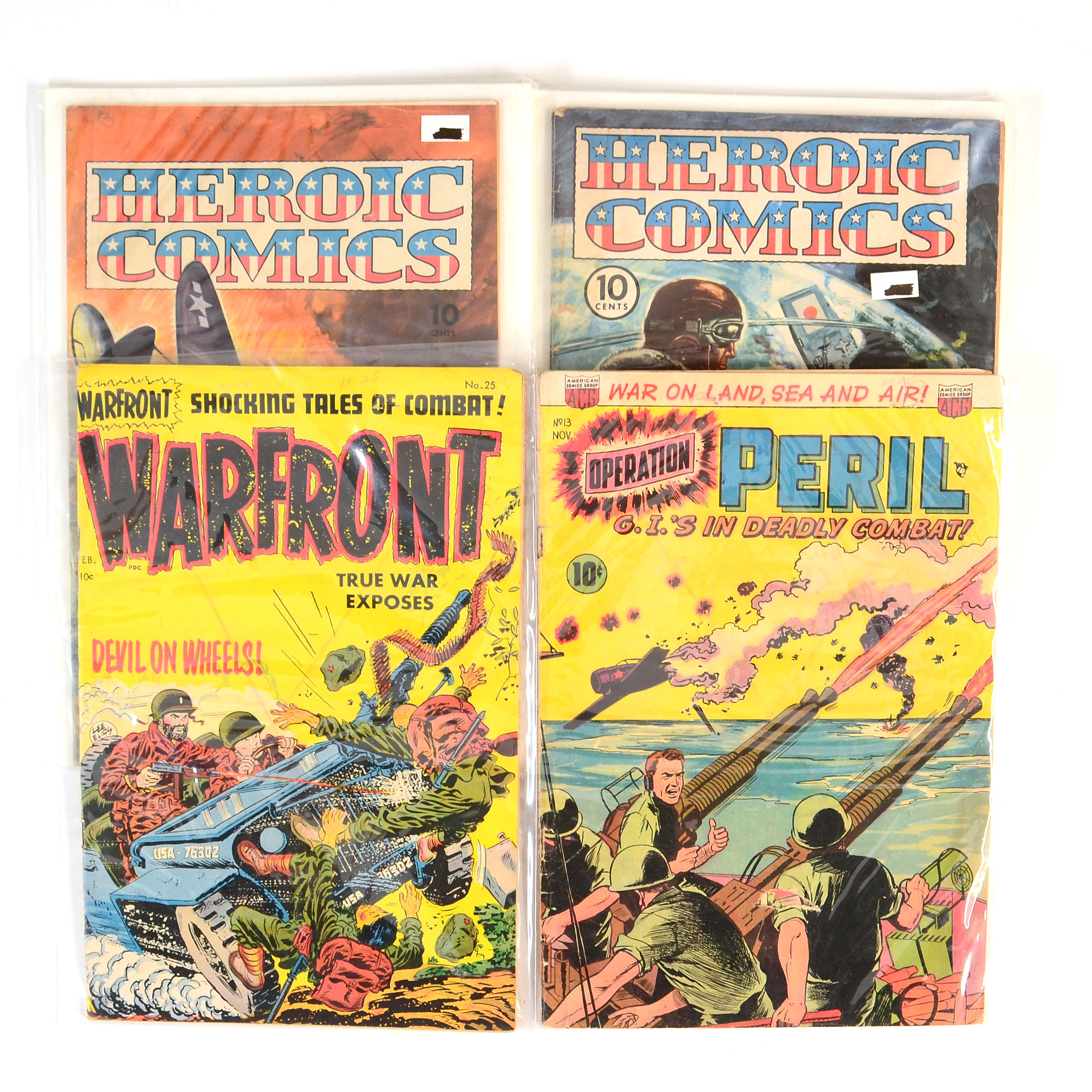 Gold and Silver Age War Comics