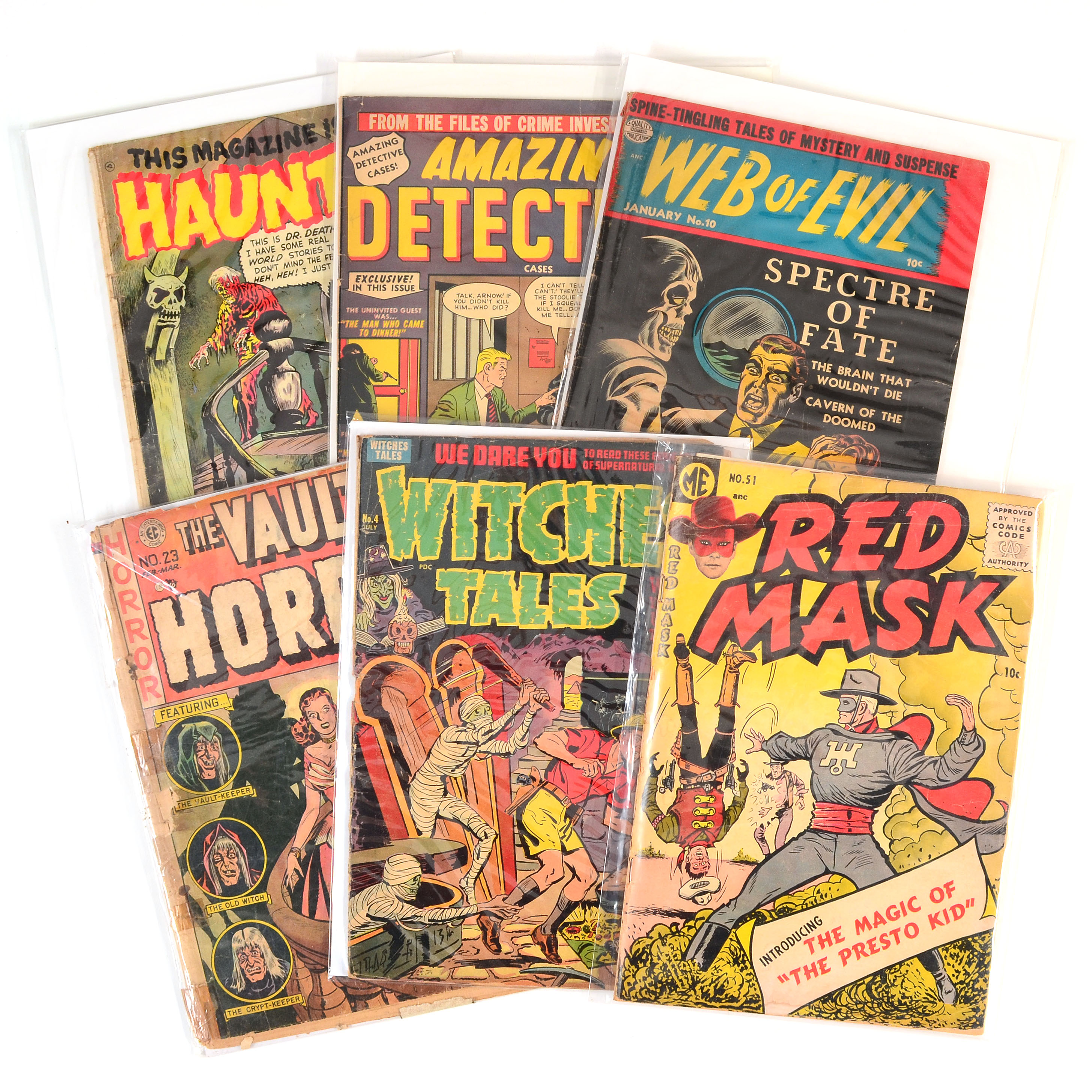 SIlver Age Horror and Action Comics