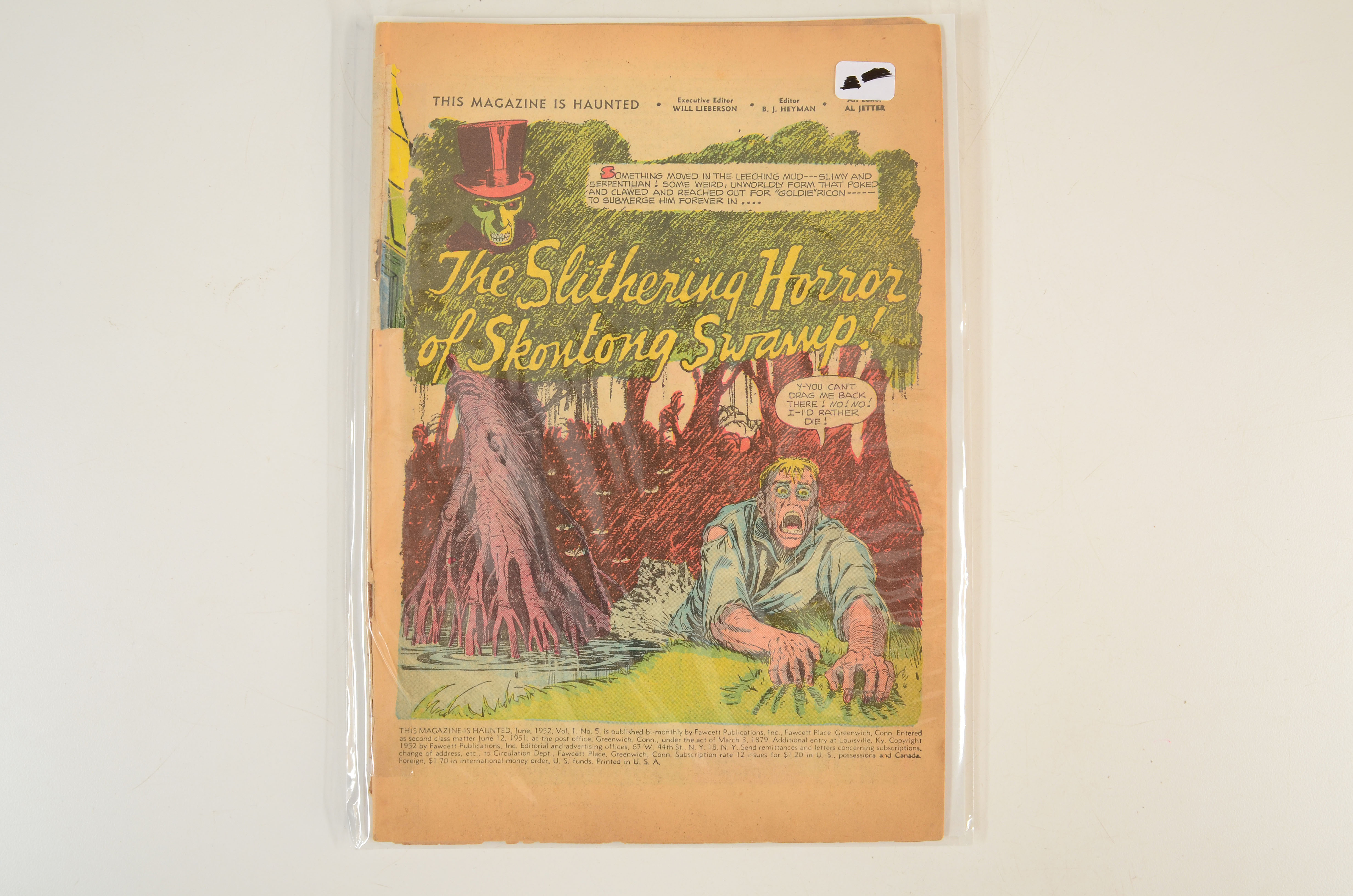 1952 and 1953 Horror and Civil War Comics