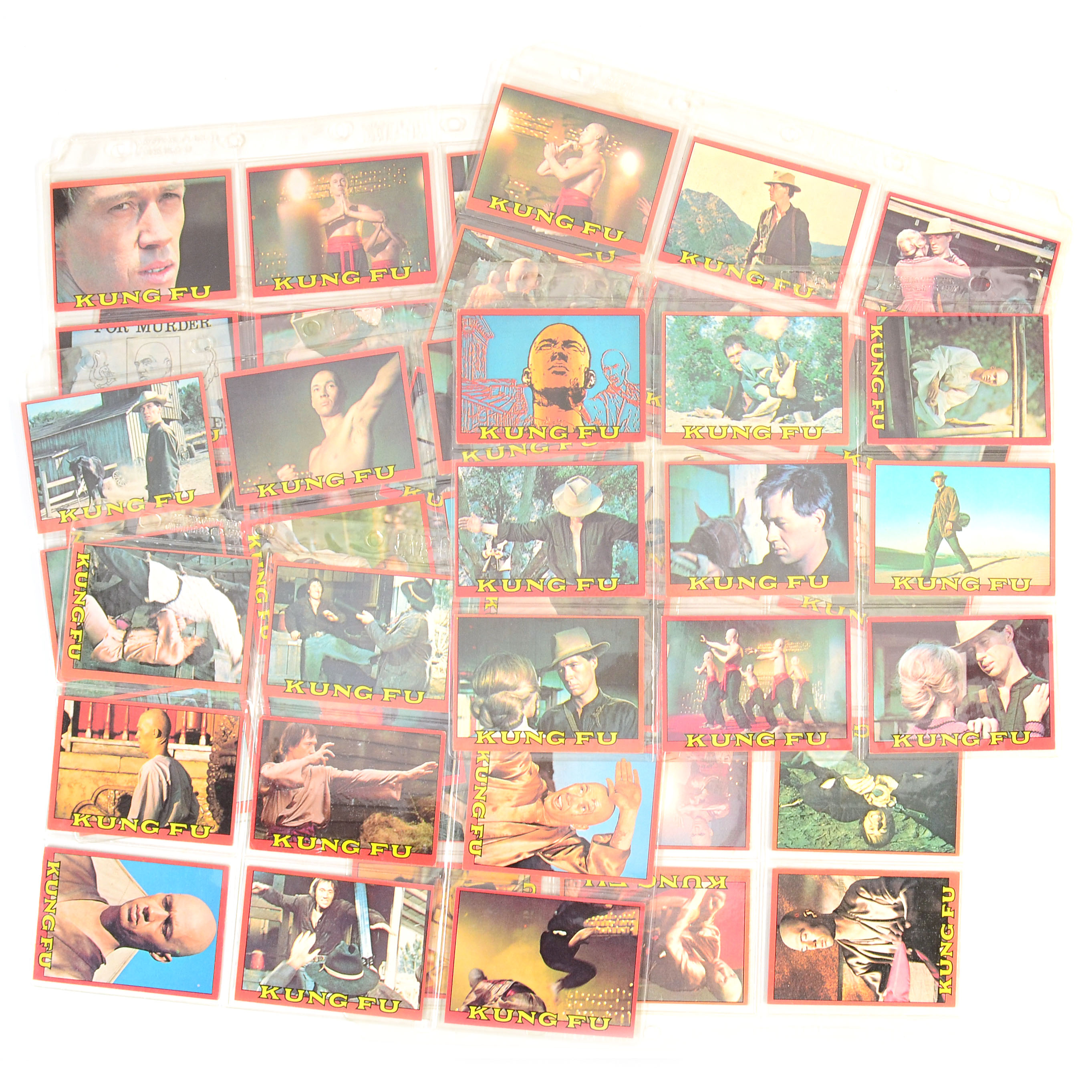 Topps “Kung Fu” Trading Card Complete Set