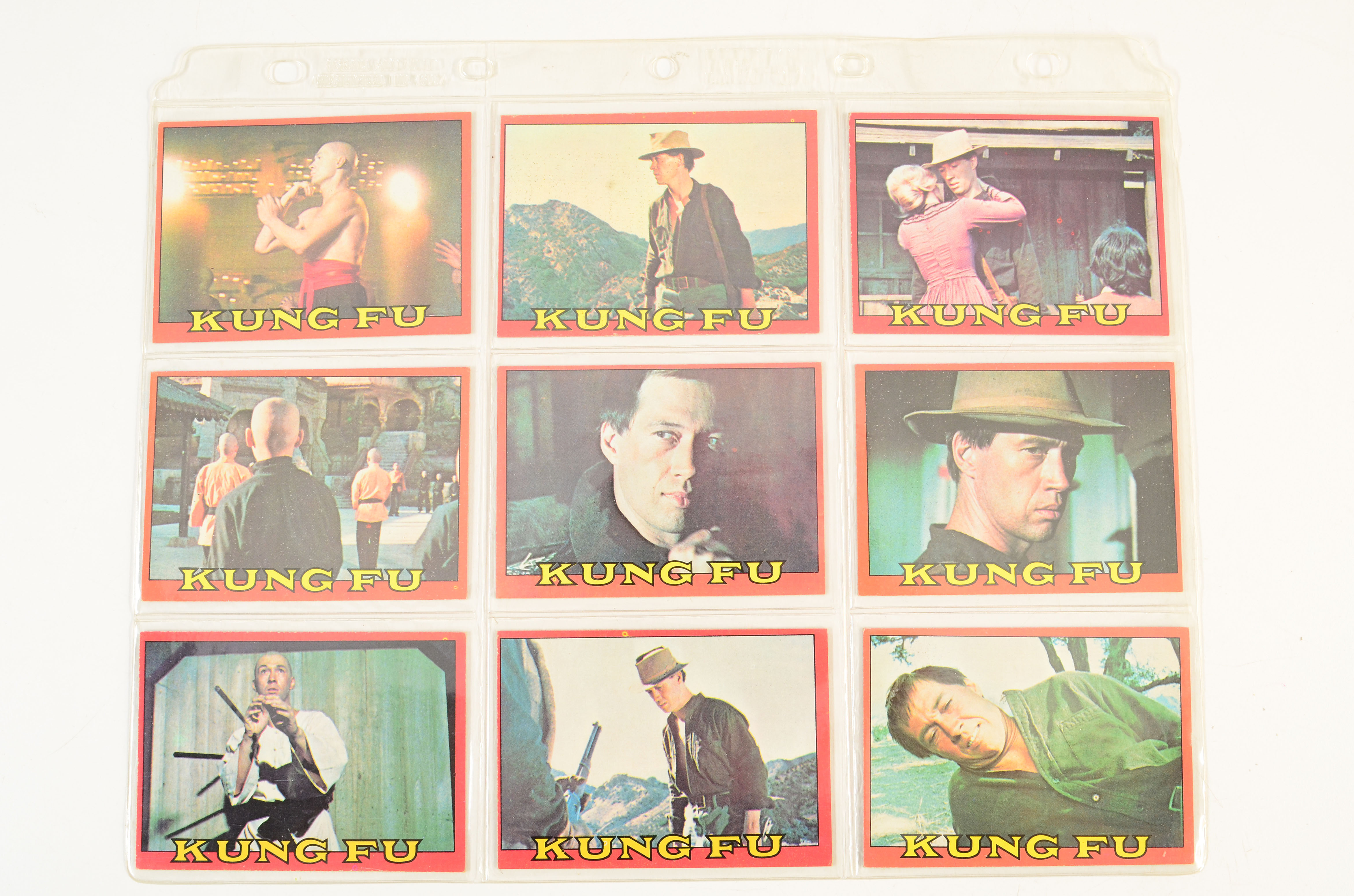 Topps “Kung Fu” Trading Card Complete Set