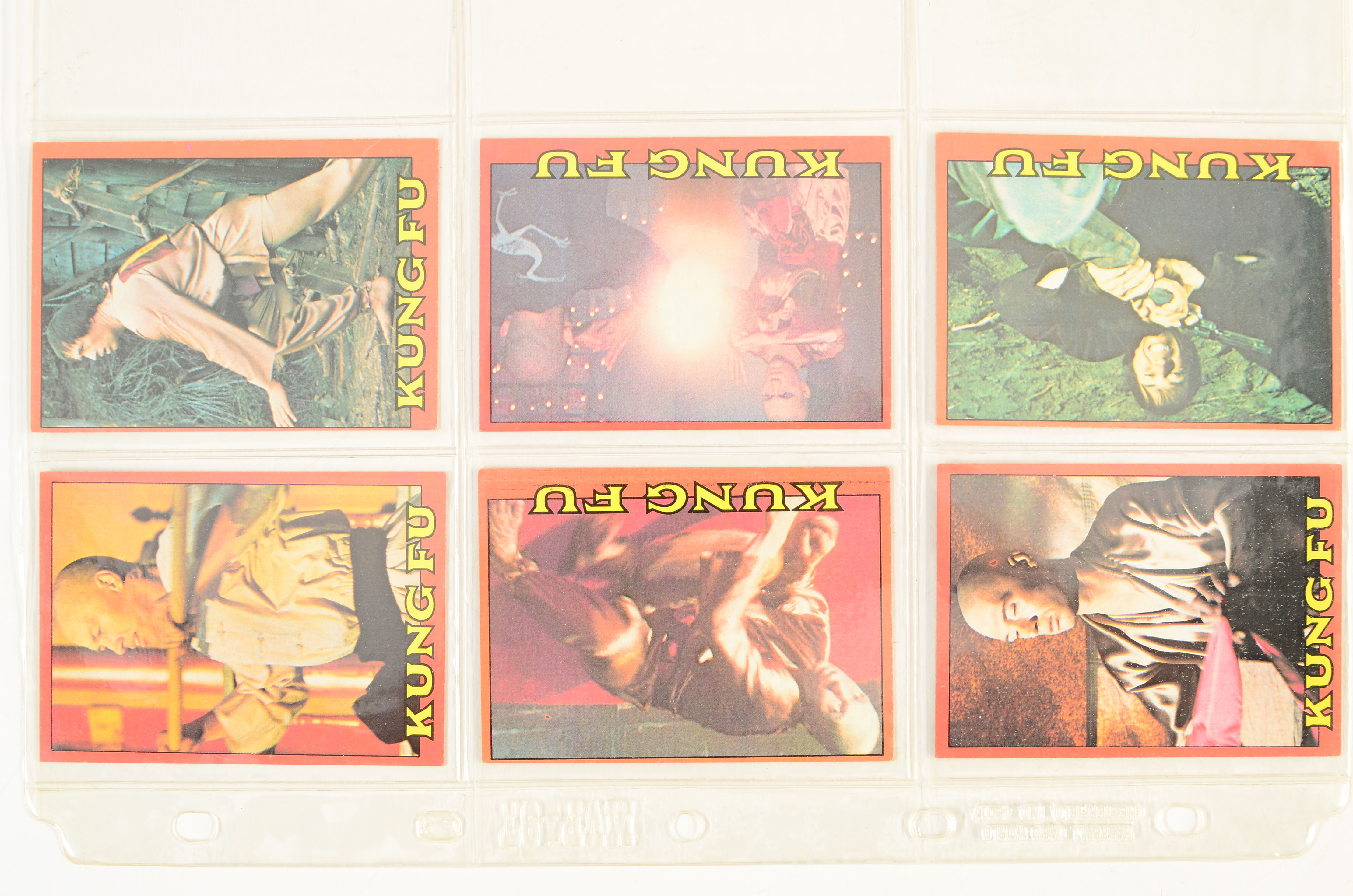 Topps “Kung Fu” Trading Card Complete Set
