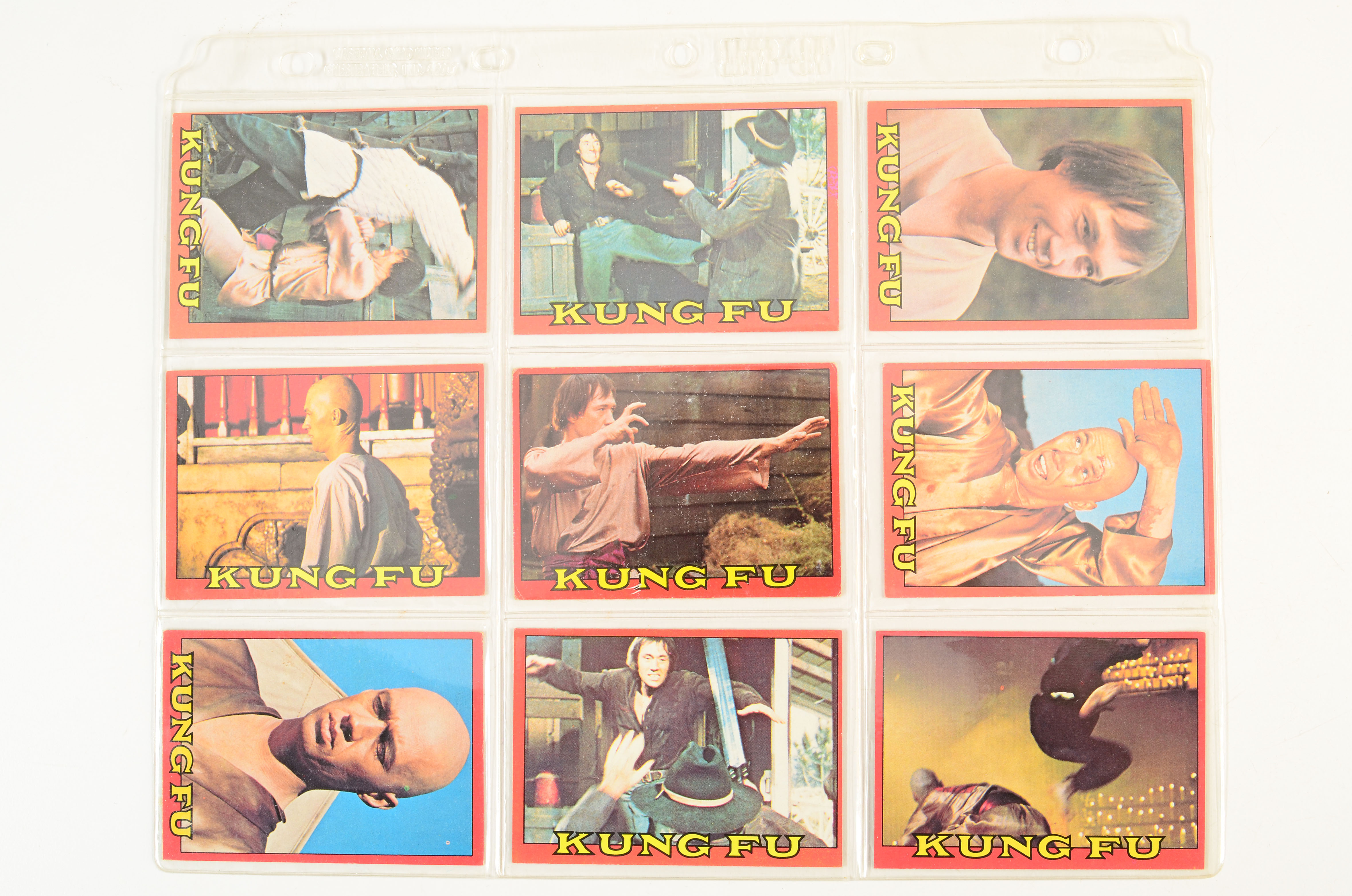 Topps “Kung Fu” Trading Card Complete Set