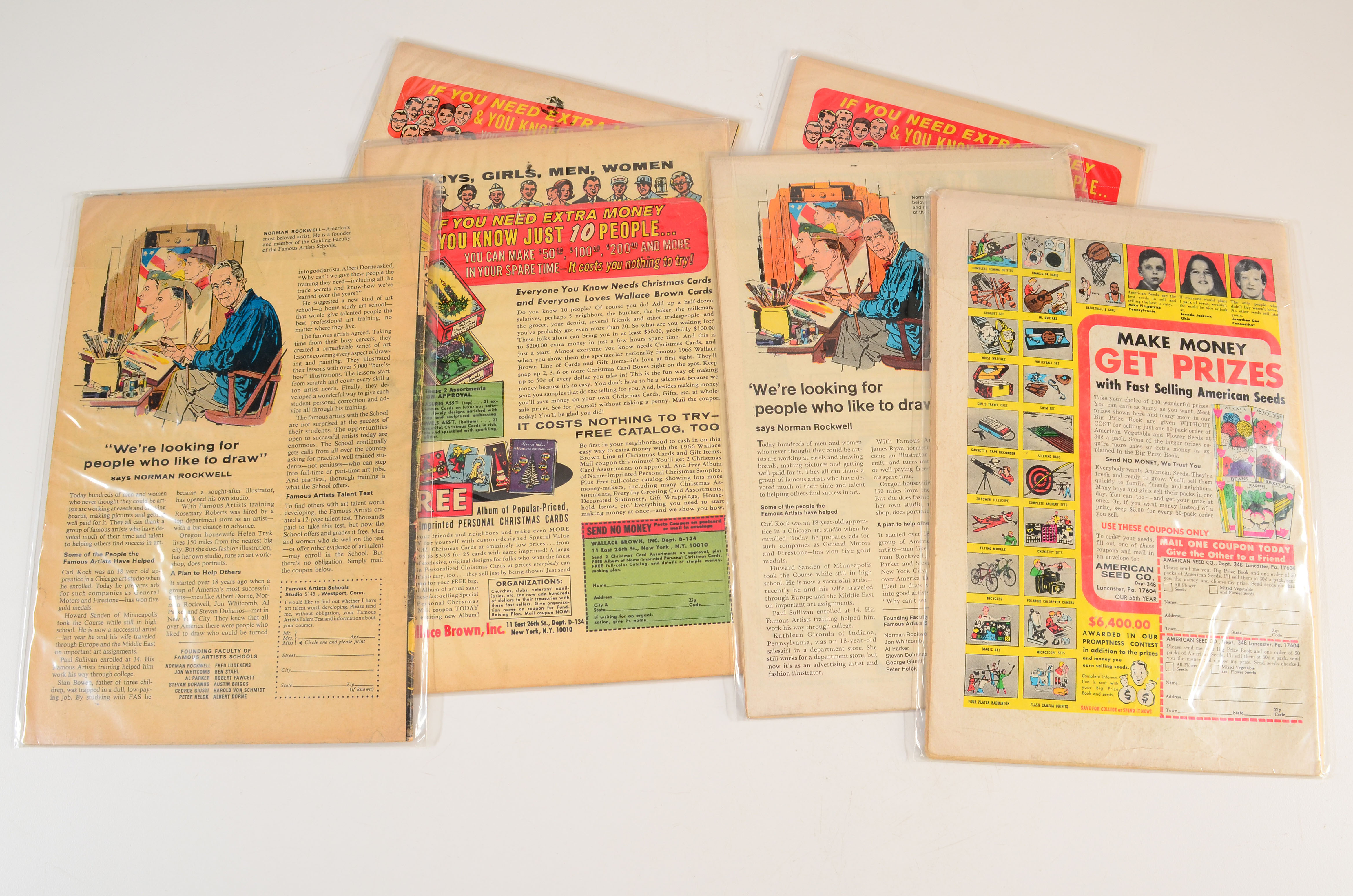 Collectible Early Issue “Daredevil” Comics and "The Human Fly" Issue One