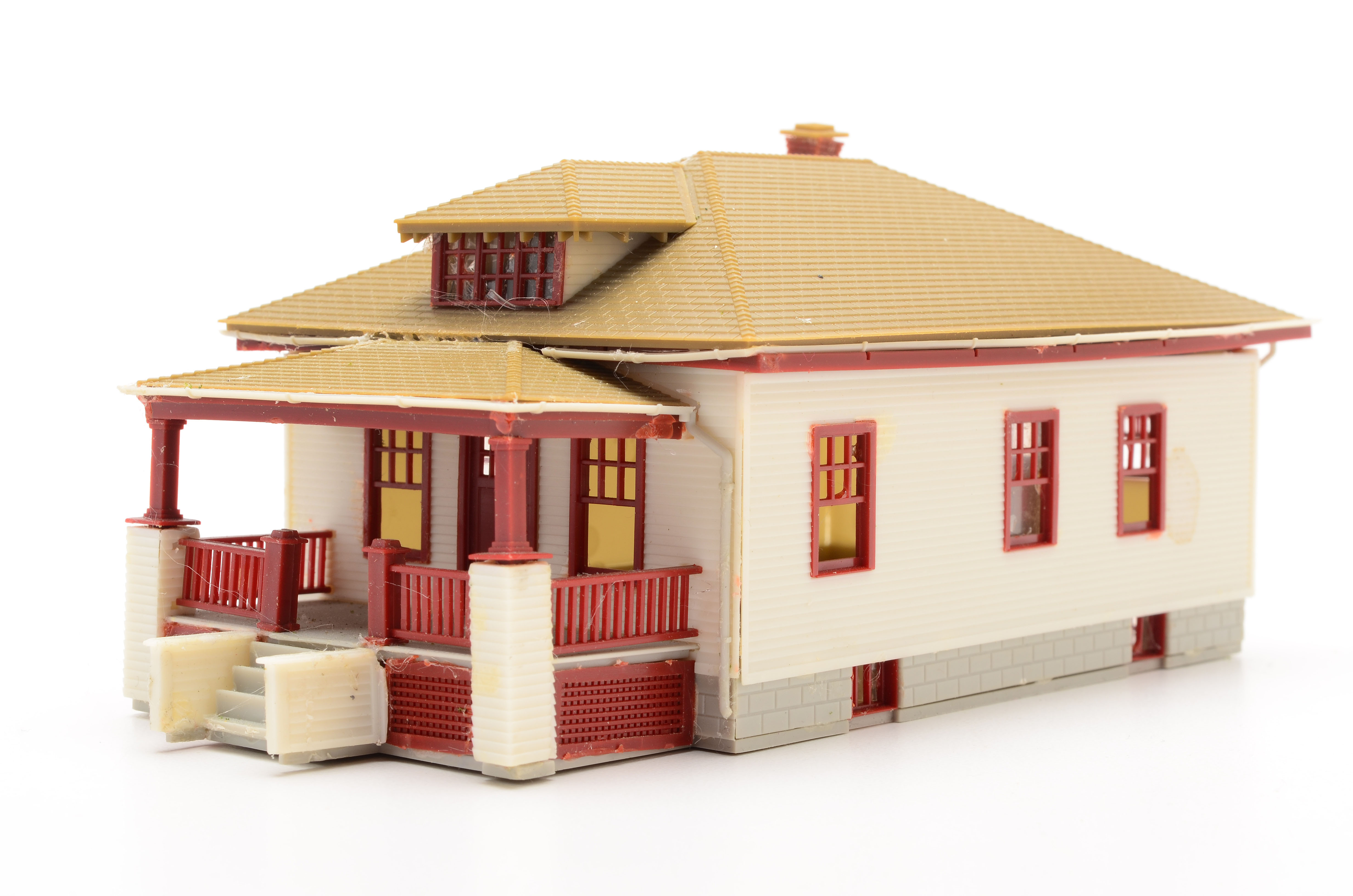 Collection of HO Gauge Model Train Buildings