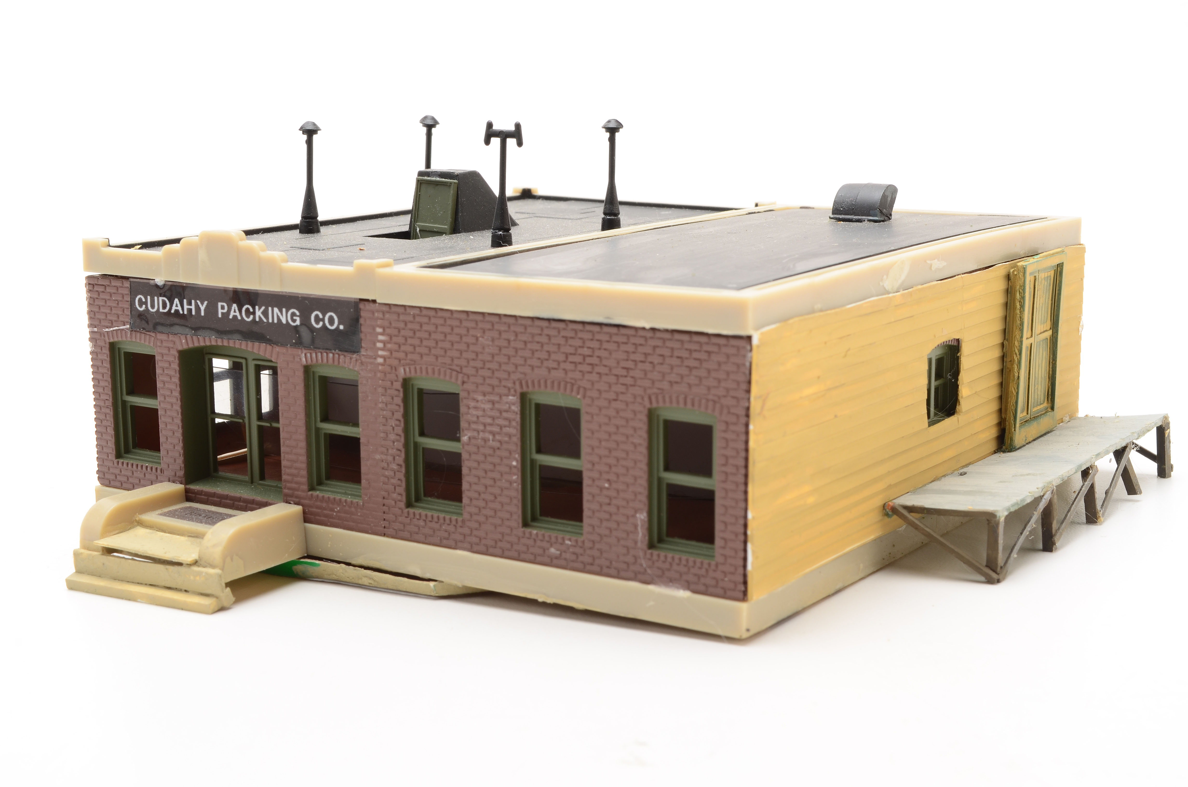 Collection of HO Gauge Model Train Buildings