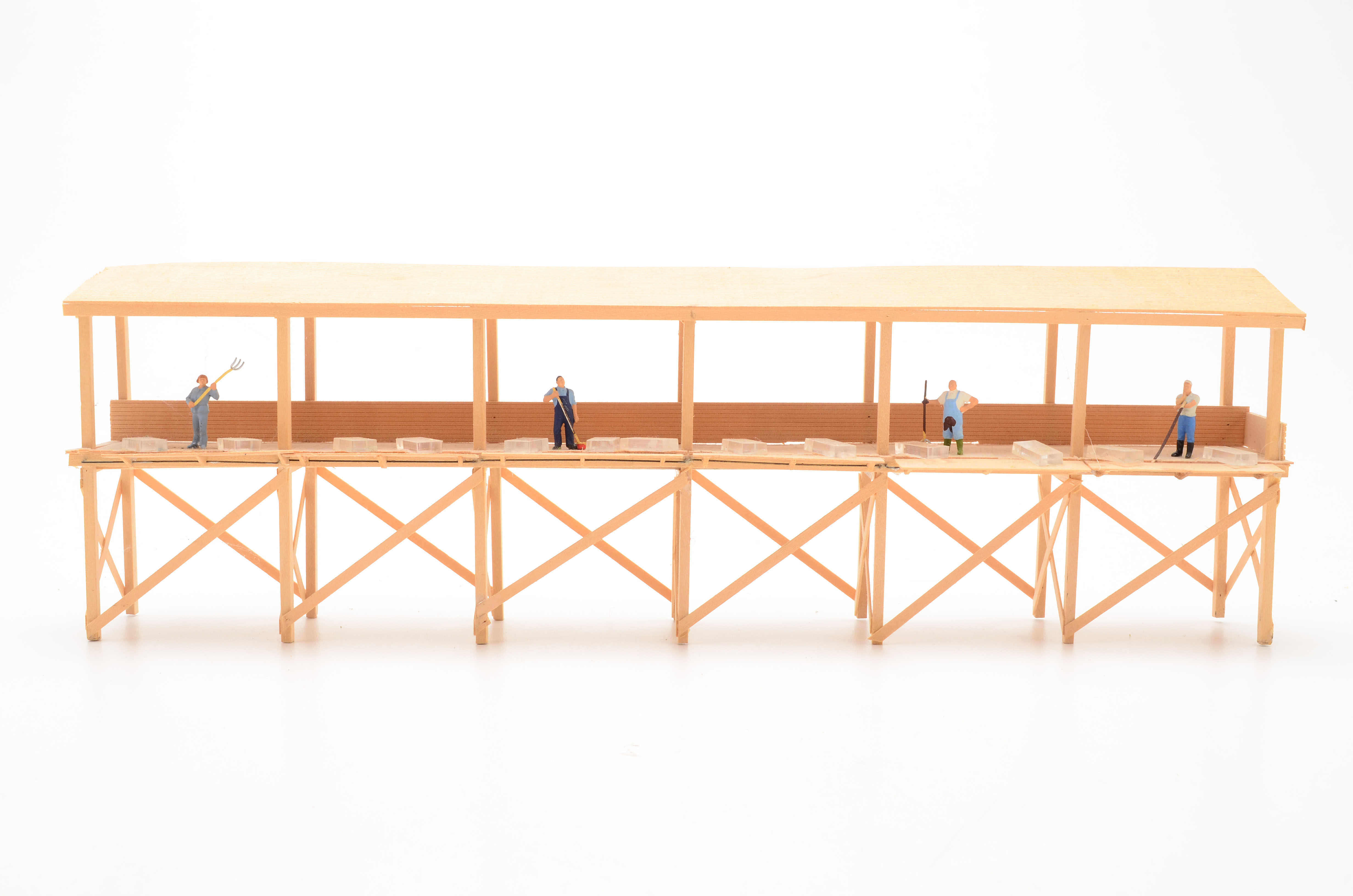 Collection of HO Gauge Model Train Buildings