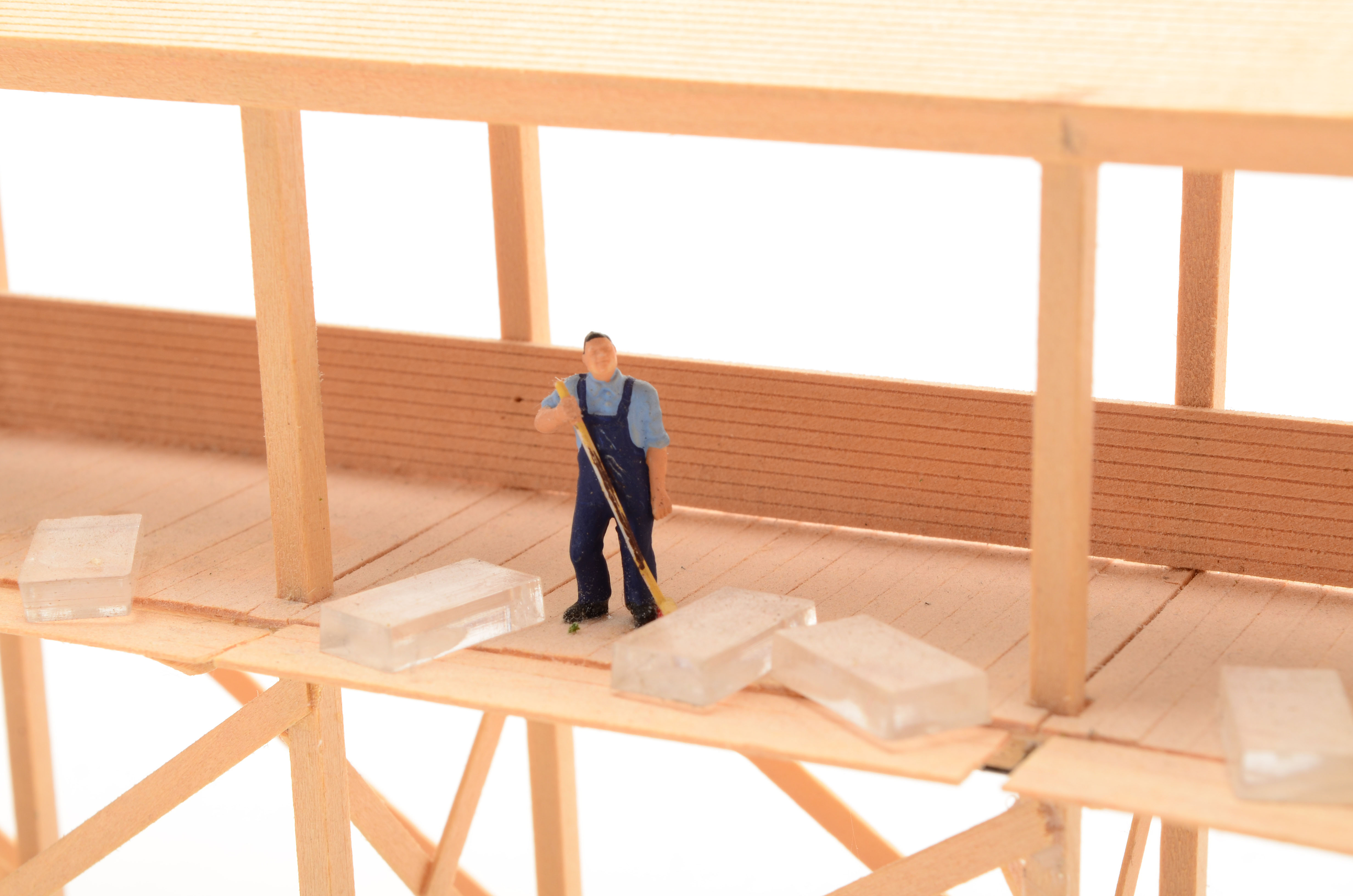 Collection of HO Gauge Model Train Buildings