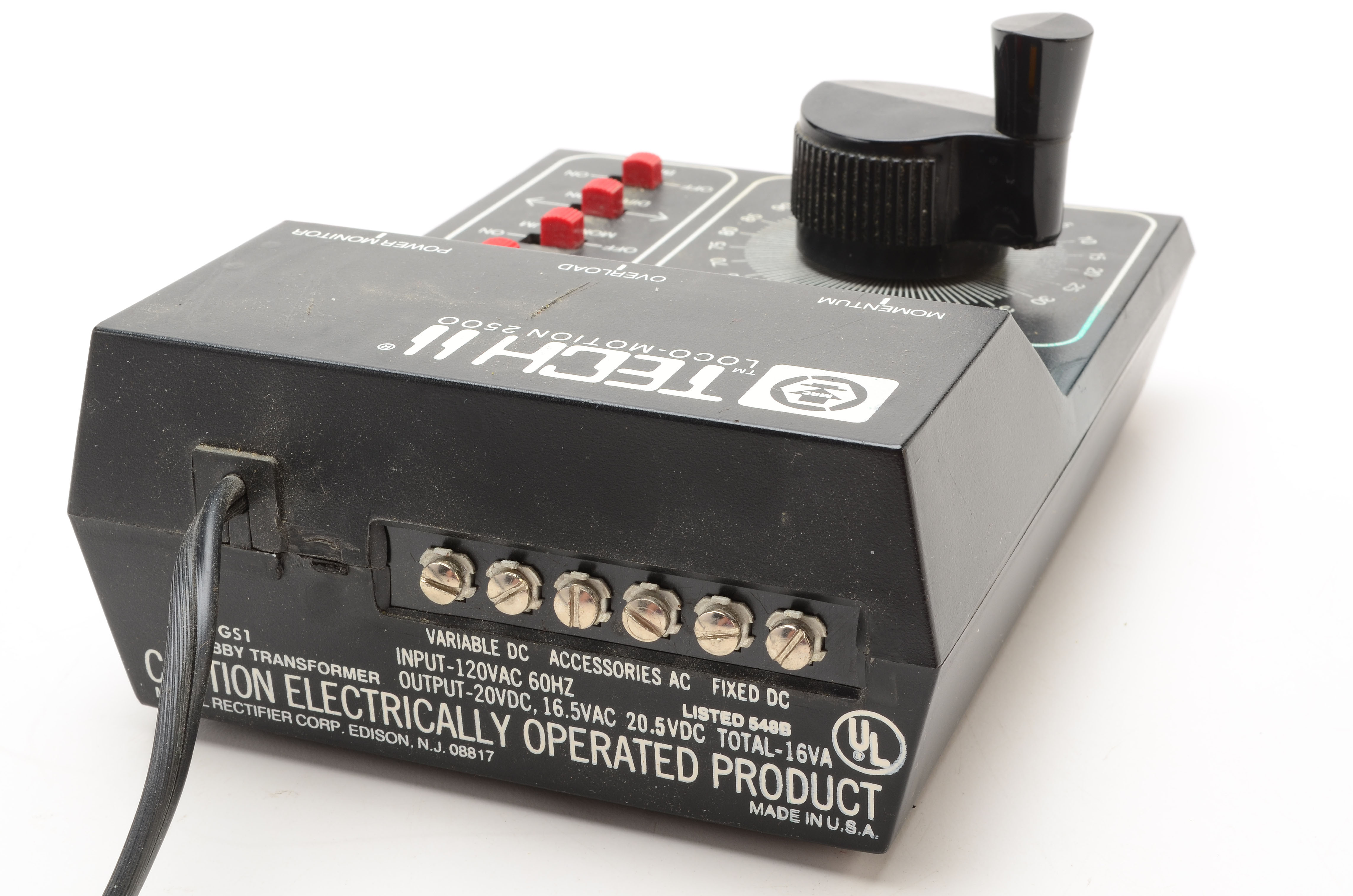 Group of  "MRC" Model Train Transformerss