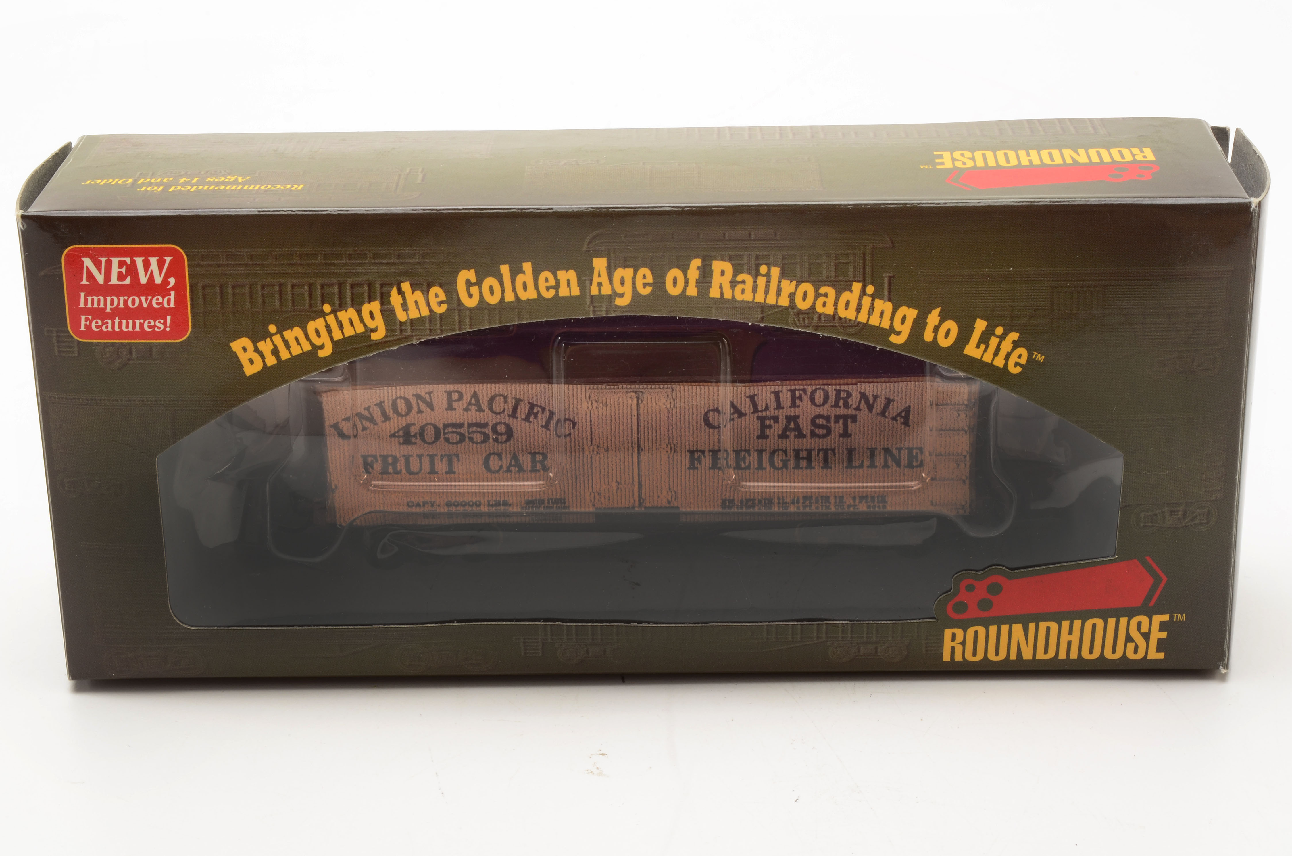 Assortment of HO Scale Train Cars with En