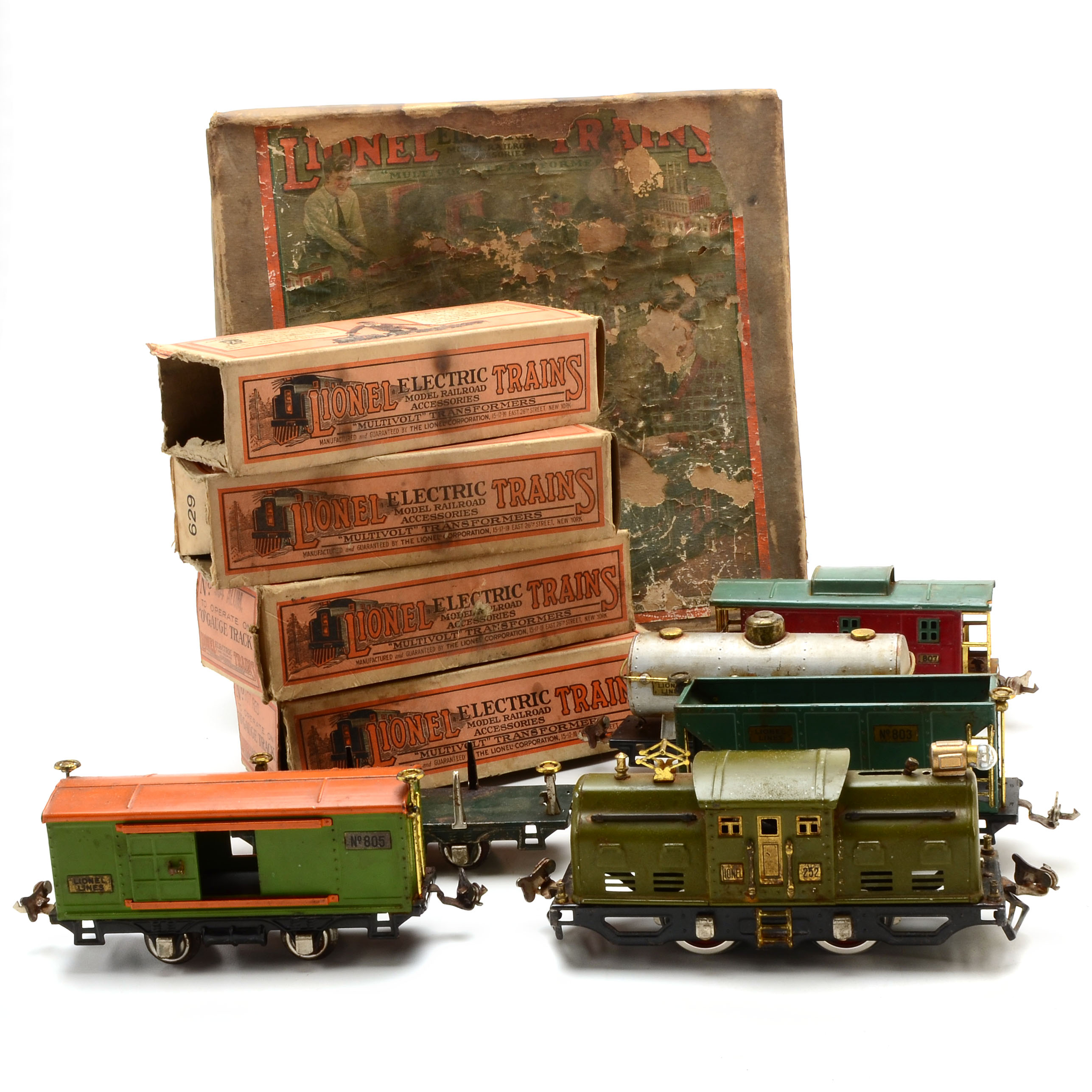 Vintage Lionel 252 Electric Train Set