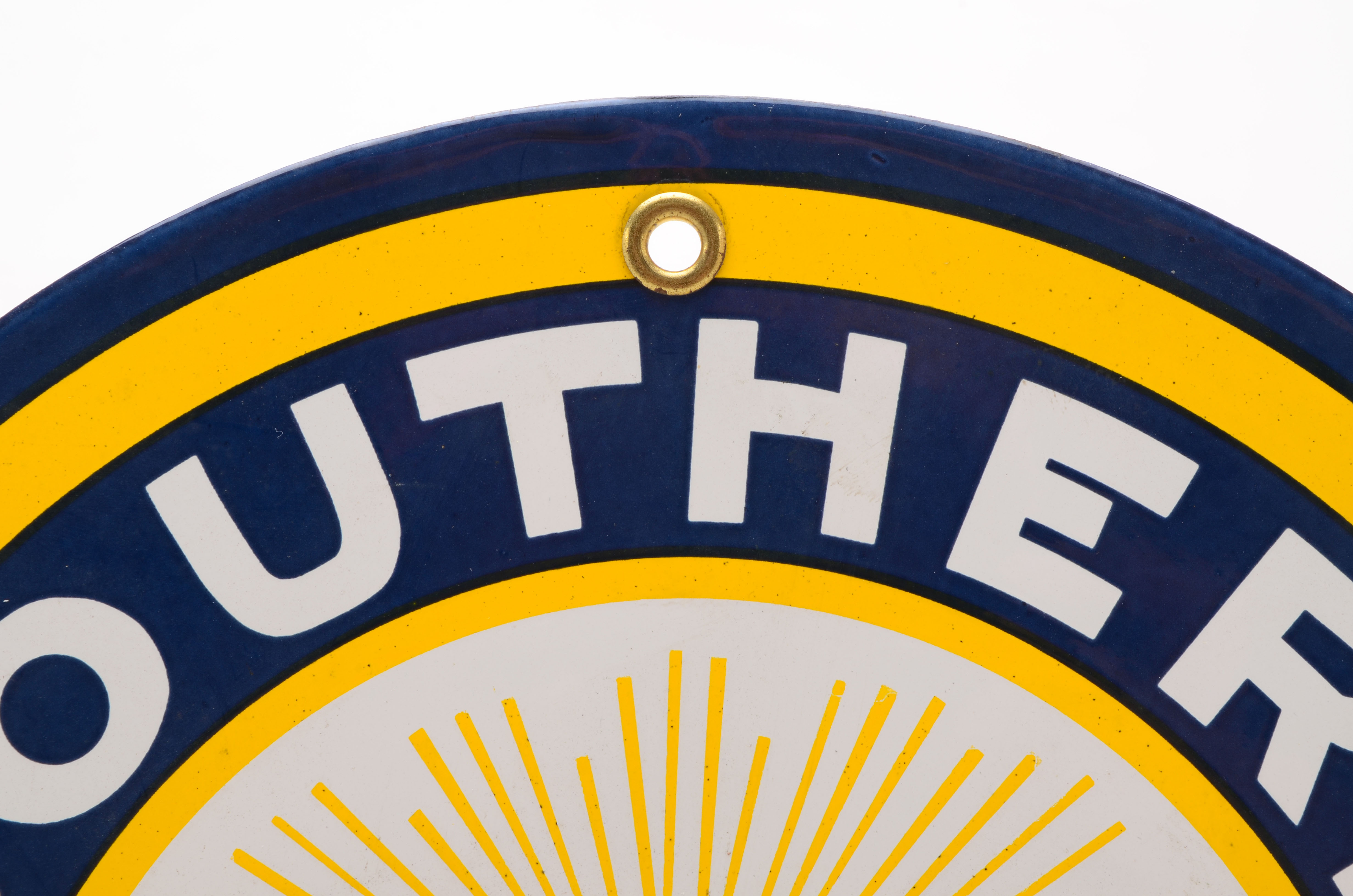 Southern Pacific Lines Porcelain Railroad Sign