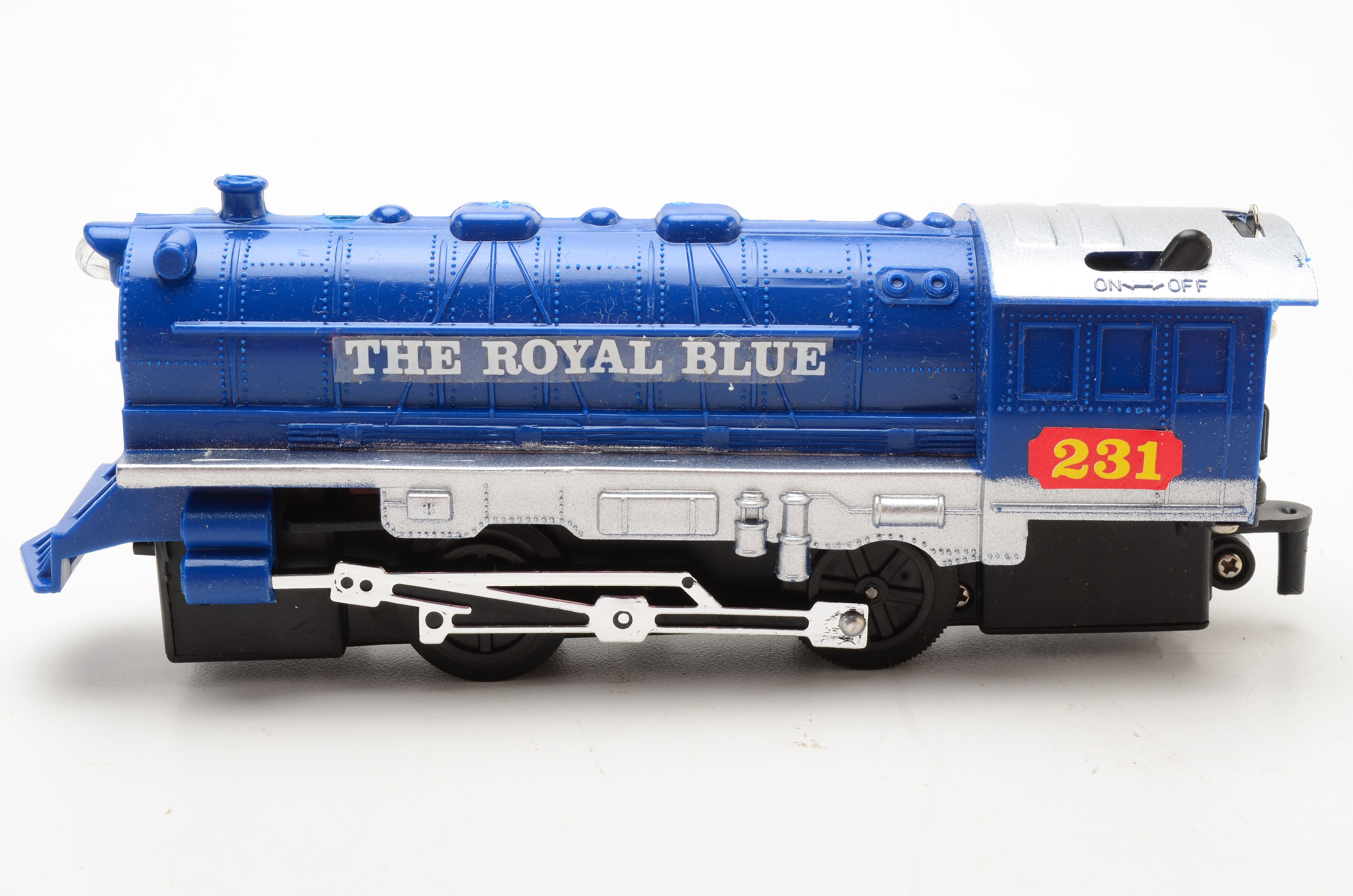 Battery Operated "The Royal Blue" Train Set