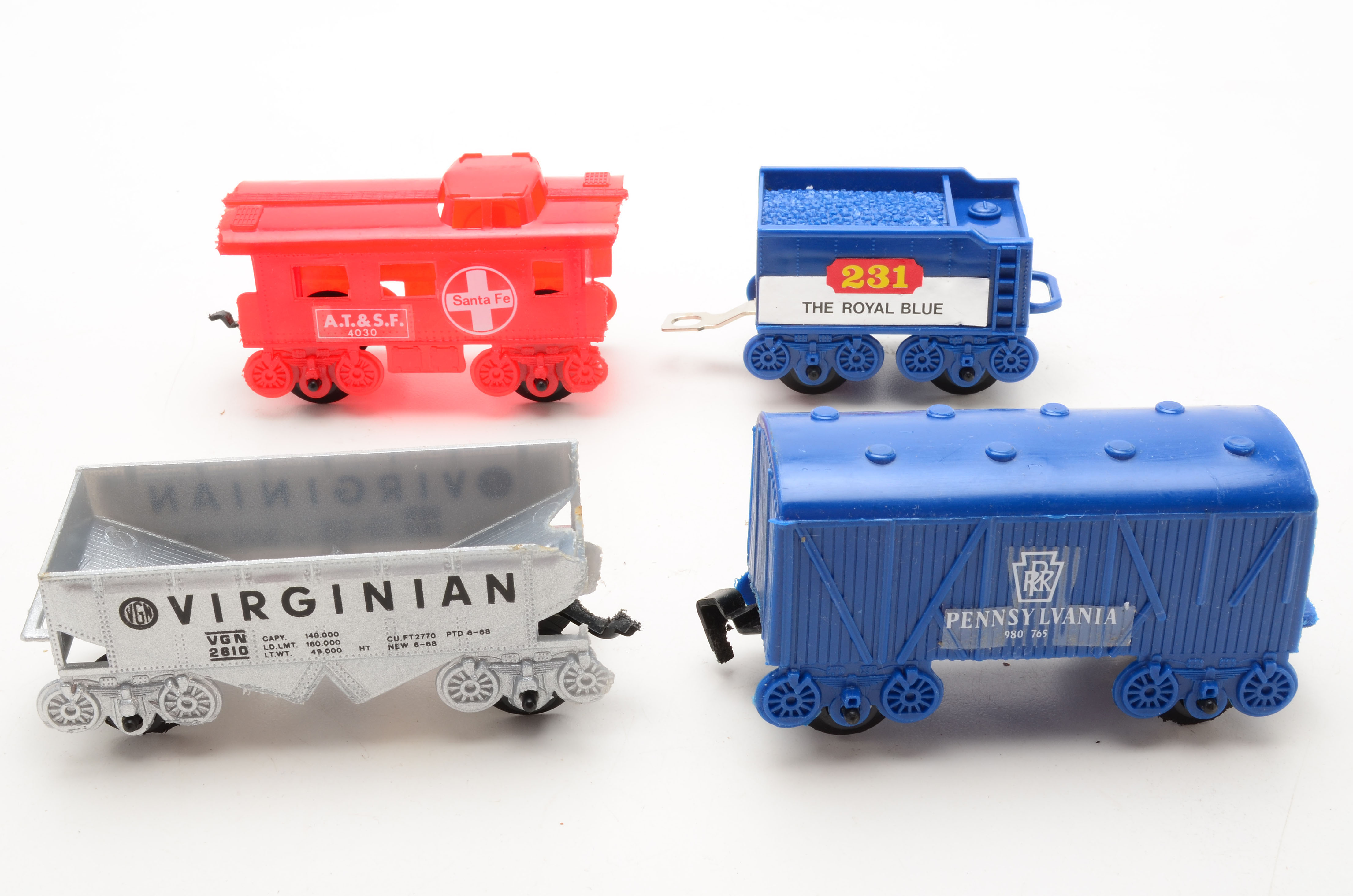 Battery Operated "The Royal Blue" Train Set
