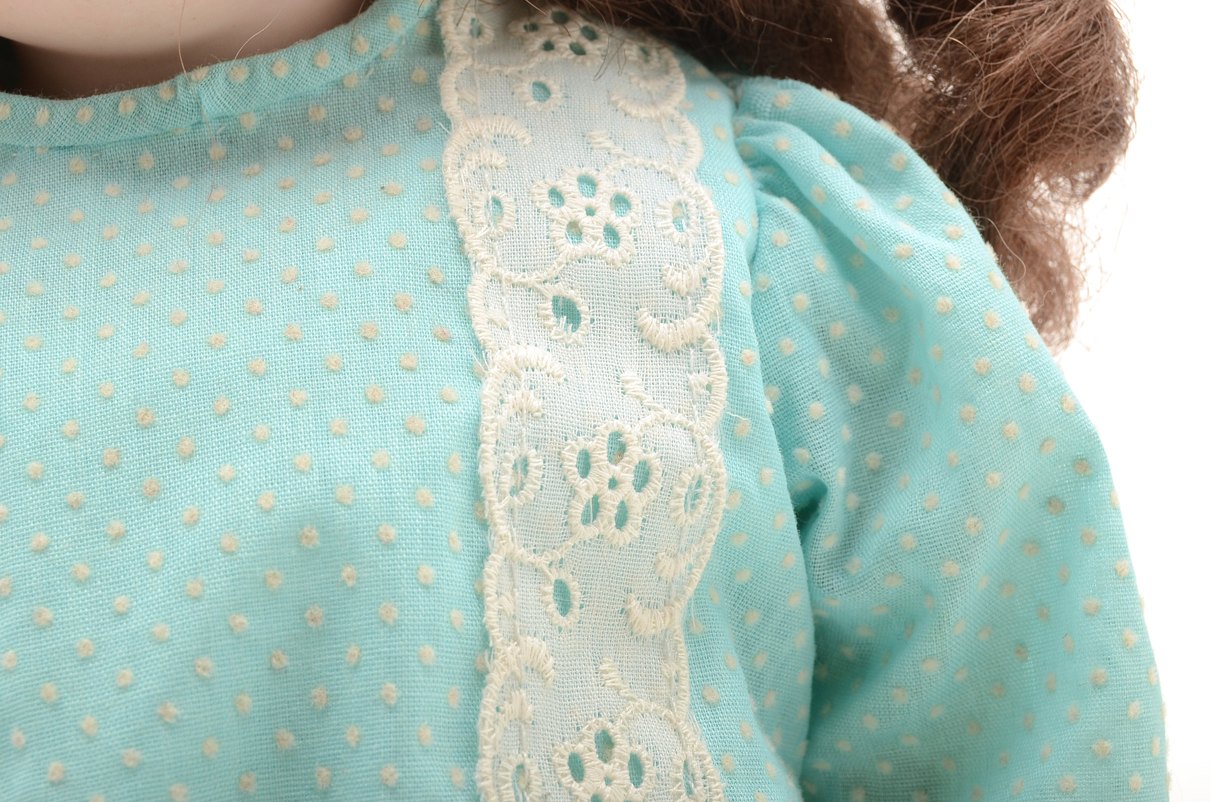 Antique Armand Marseille German Bisque Head Doll with Leather Body