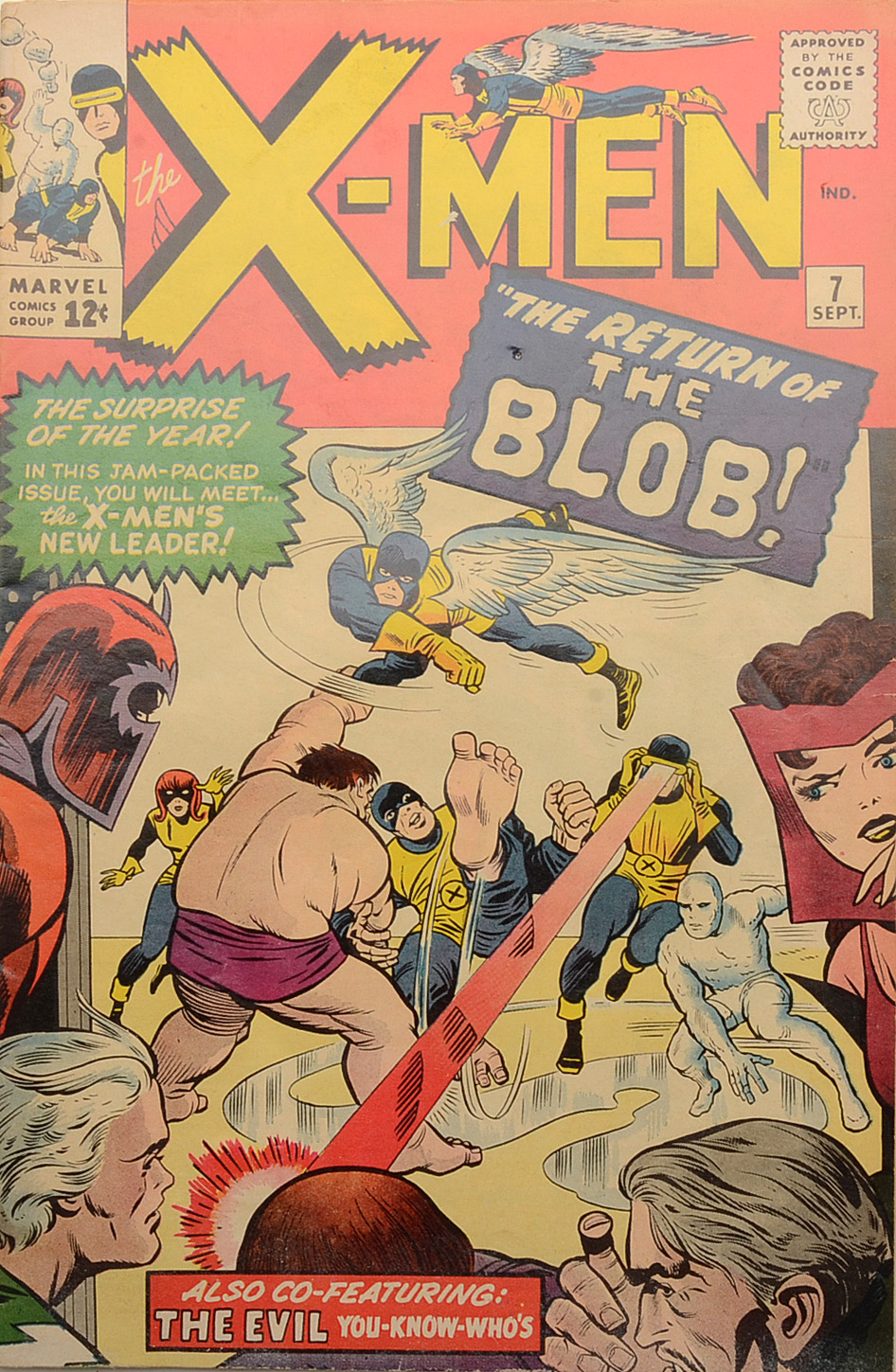 Silver Age 1964 Marvel "The X-Men" Issue #7