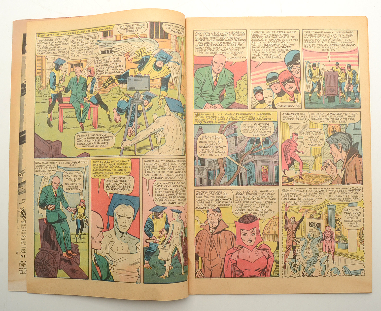 Silver Age 1964 Marvel "The X-Men" Issue #7