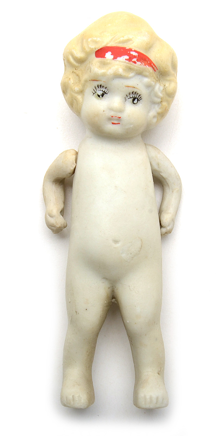 Pair of Porcelain Dolls Made in Japan