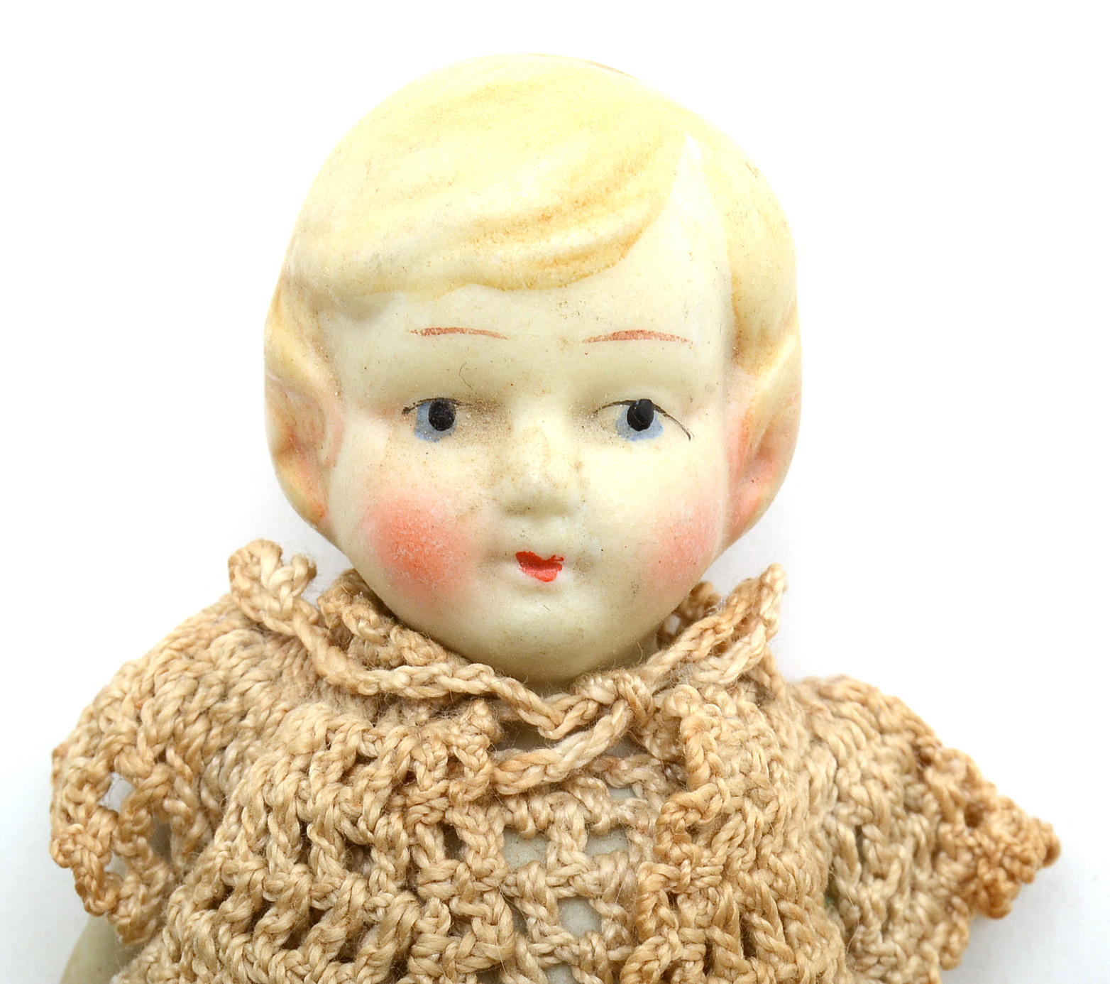 Pair of Porcelain Dolls Made in Japan