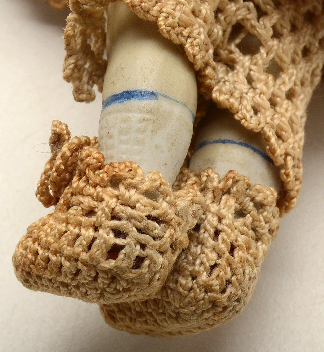 Pair of Porcelain Dolls Made in Japan