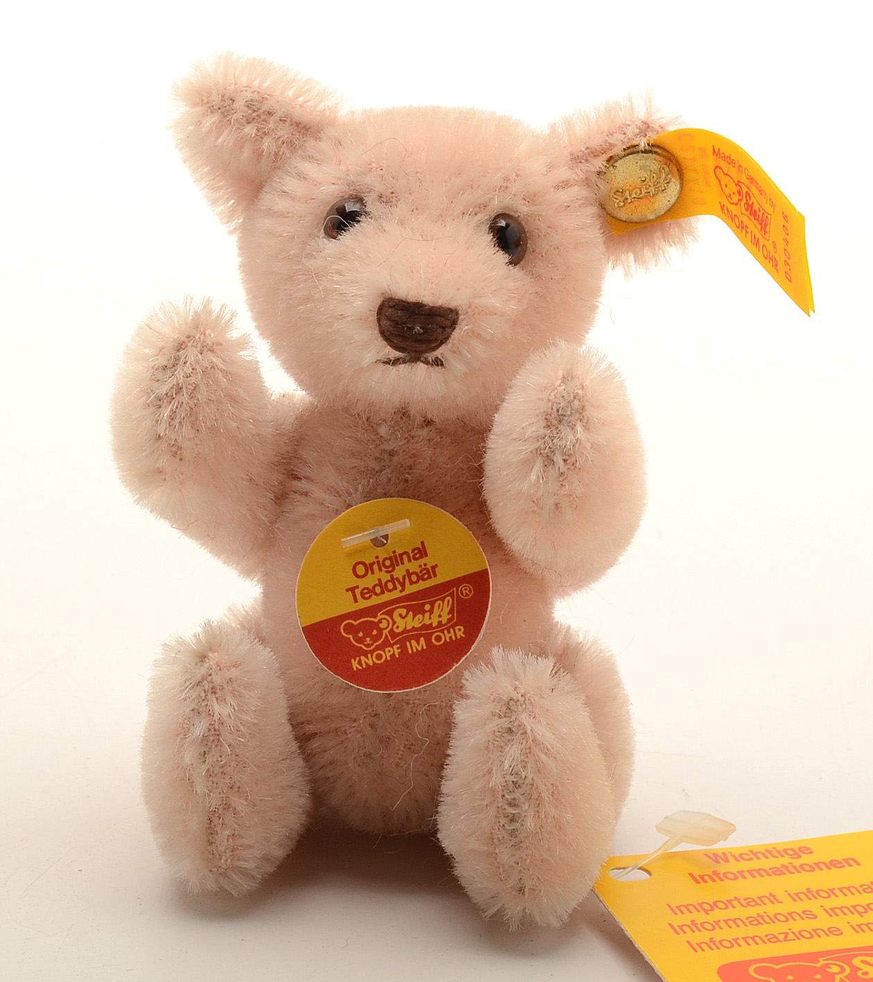 Steiff Fawn Dear and Teddy Bear Dolls