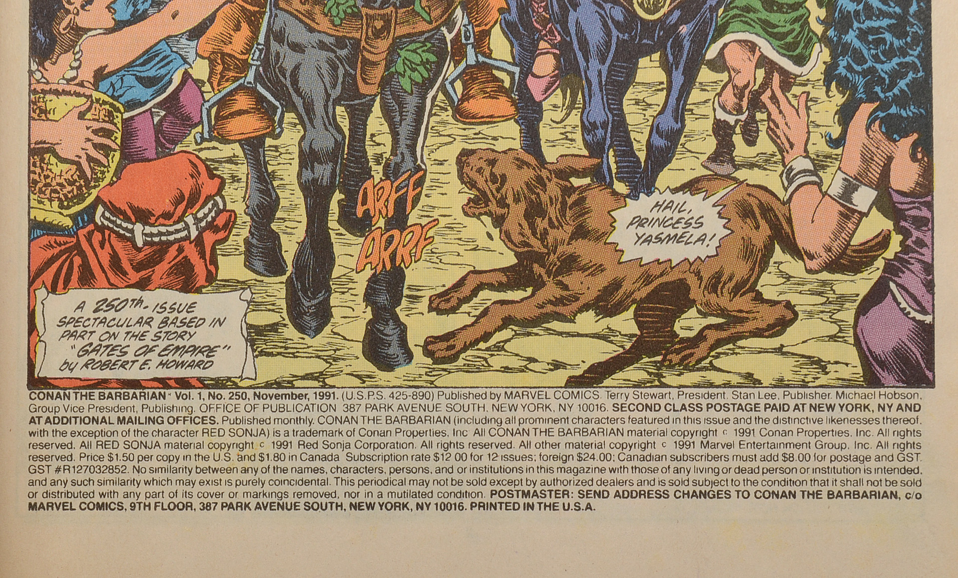 “Conan Saga” and “Conan the Barbarian” Comics