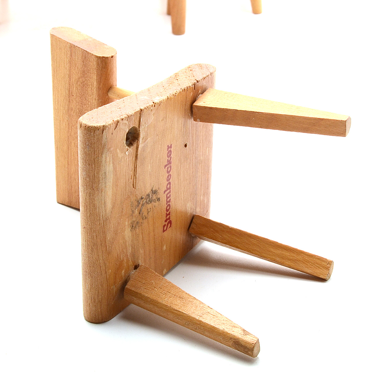 Strombecker Table and Chairs Set with other Doll Furniture