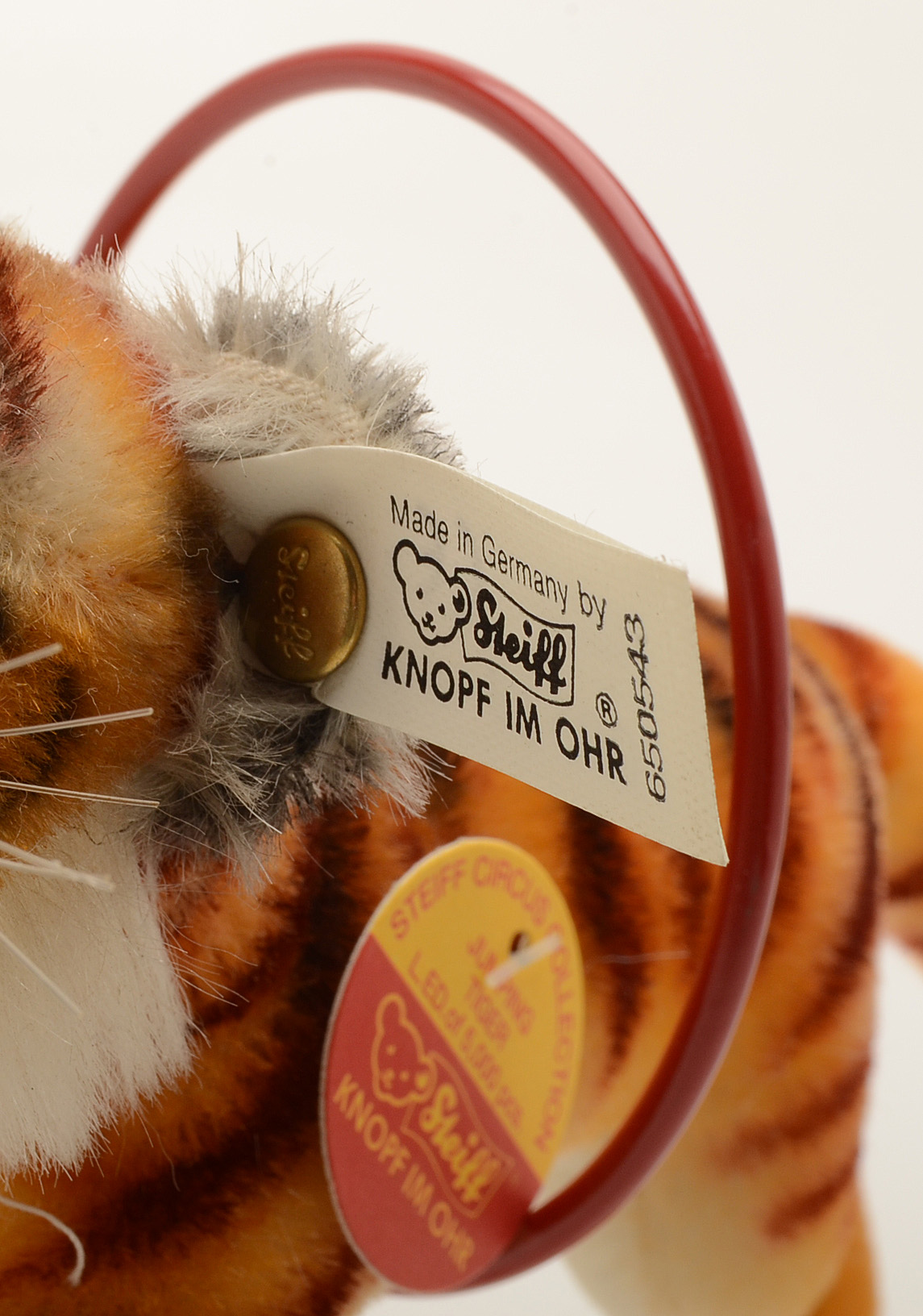 Steiff Circus Animals Lot of Three including Kangaroo Juggler