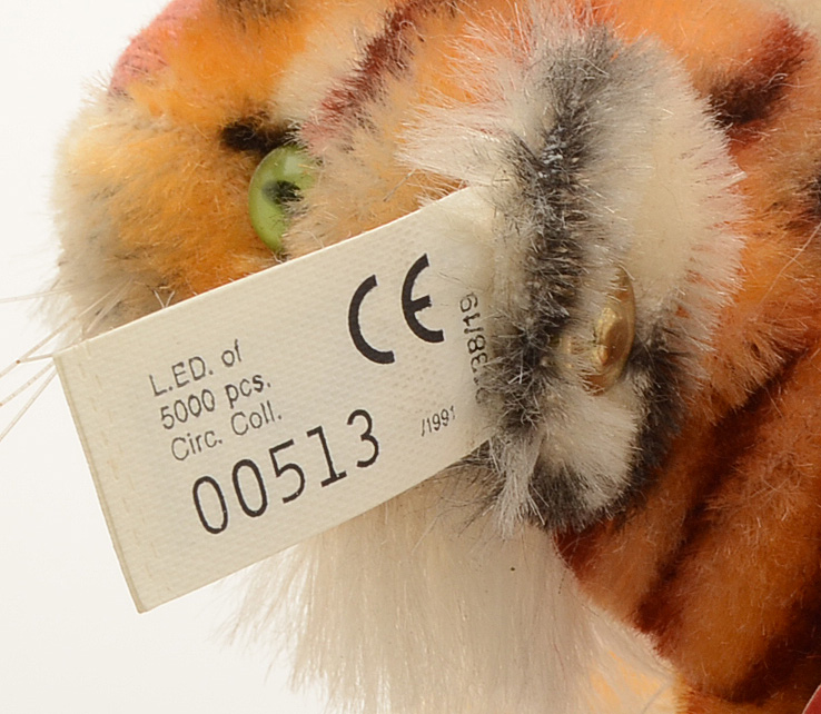 Steiff Circus Animals Lot of Three including Kangaroo Juggler