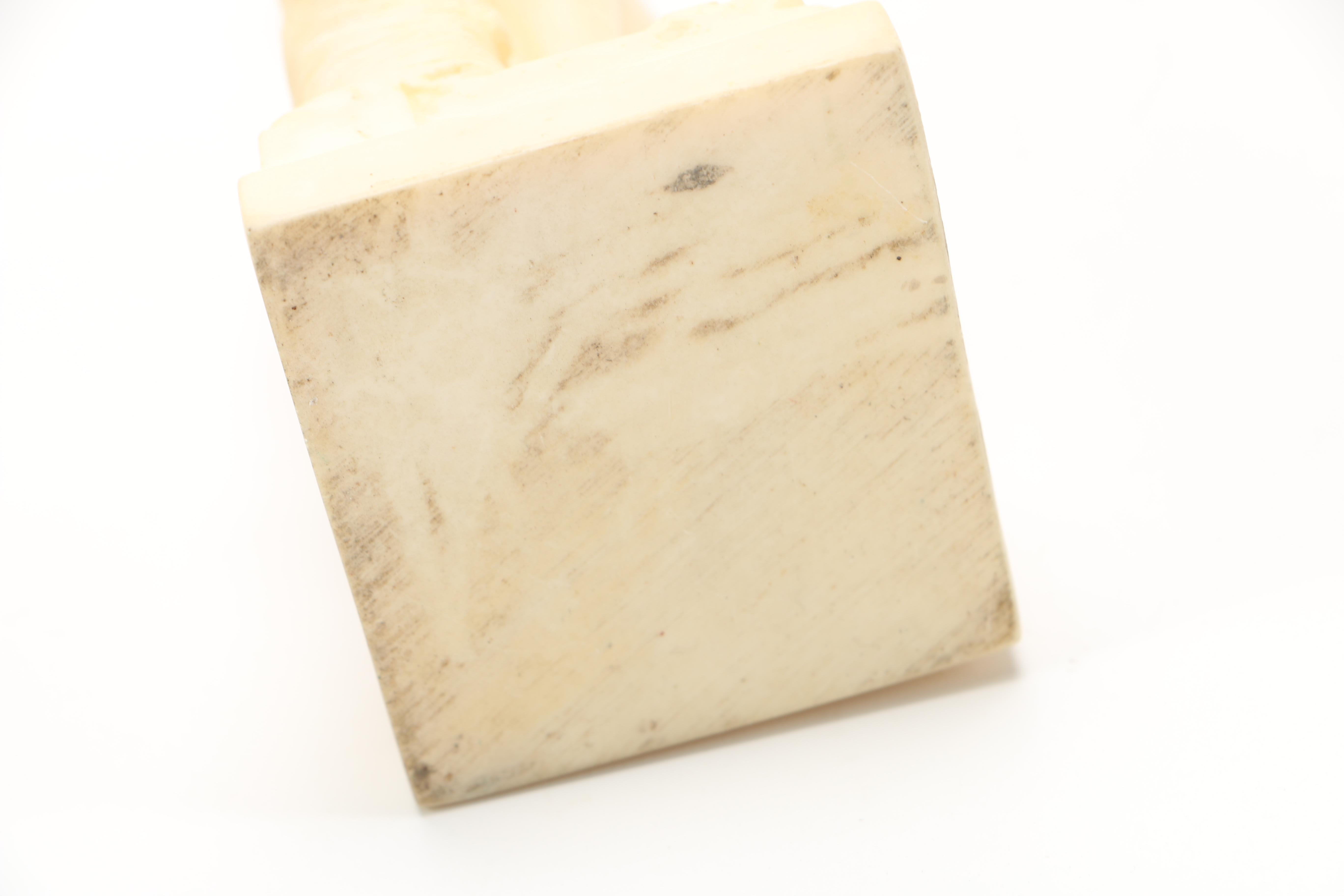 Reproduction of Michelangelo's "David" and Soldier Figurines