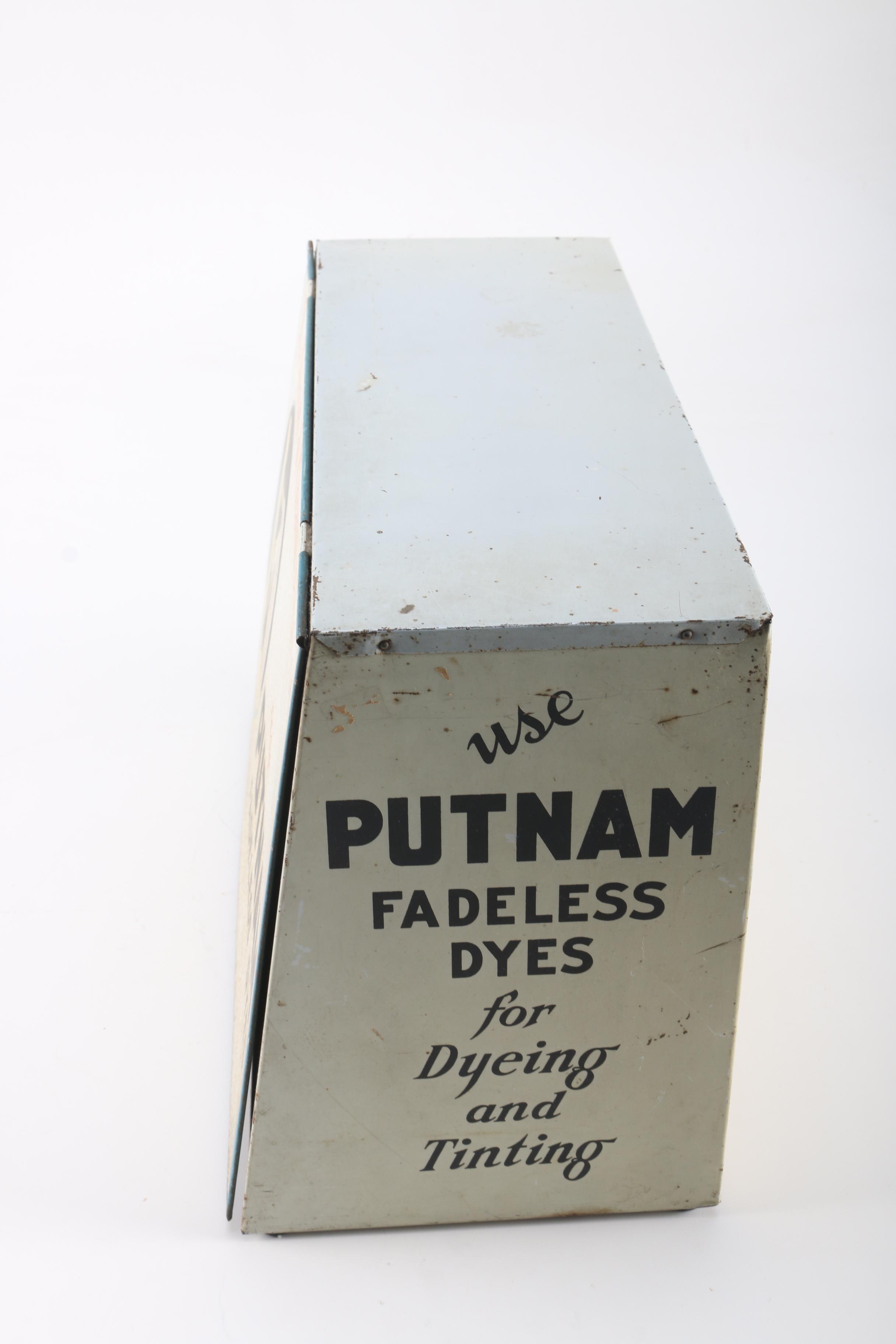 Putnam Fadeless Dyes Metal Box