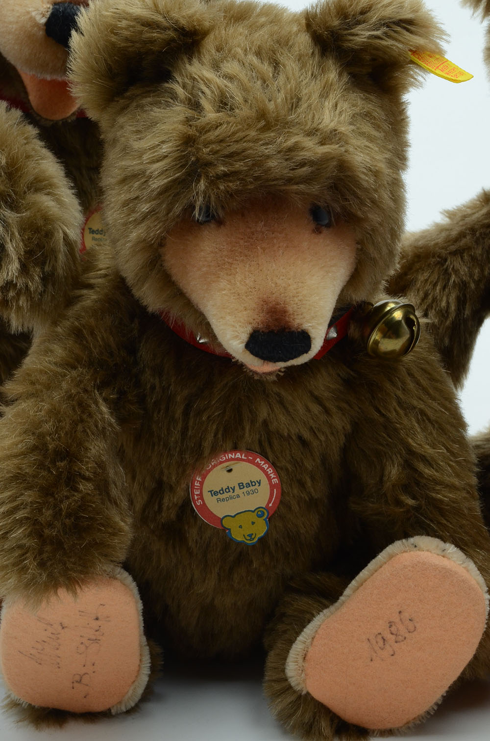 Steiff Official Replica 1903 Teddy Baby Brown Bear