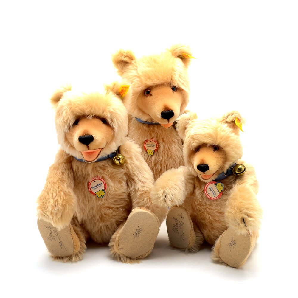 Steiff Official Replica 1903 Teddy Baby Cream Bear