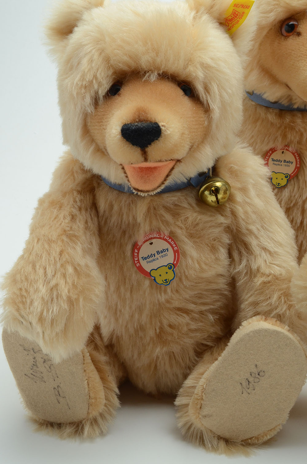 Steiff Official Replica 1903 Teddy Baby Cream Bear