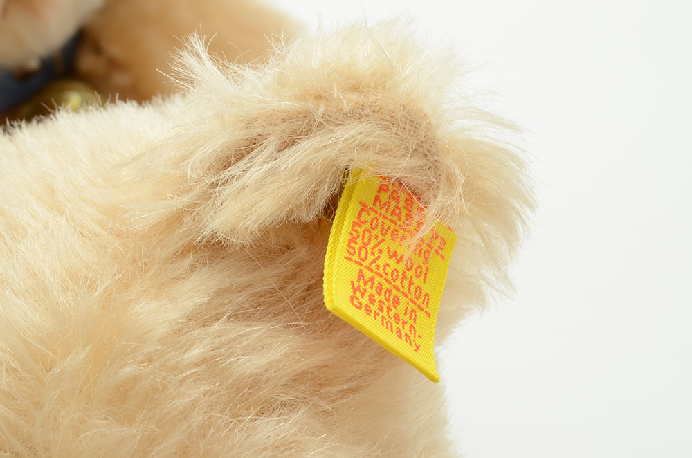 Steiff Official Replica 1903 Teddy Baby Cream Bear