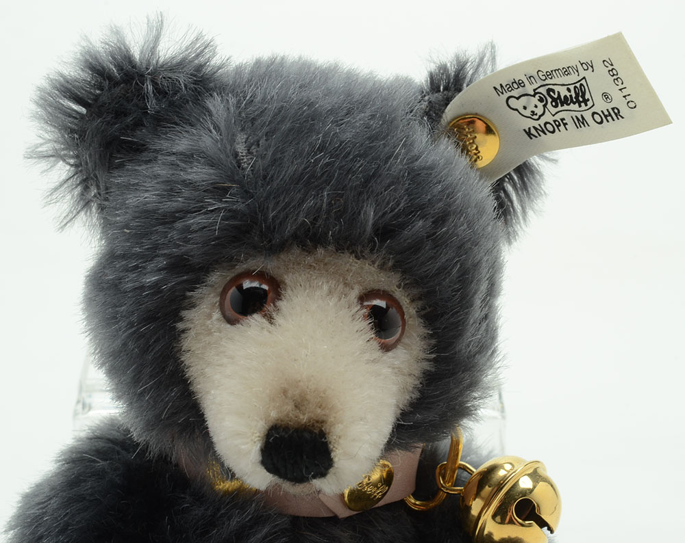 Steiff Gray "Teddy Baby" Made in Germany