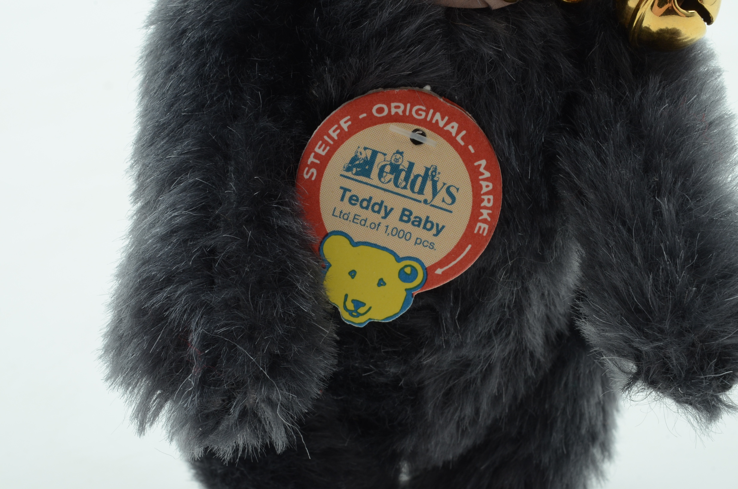 Steiff Gray "Teddy Baby" Made in Germany