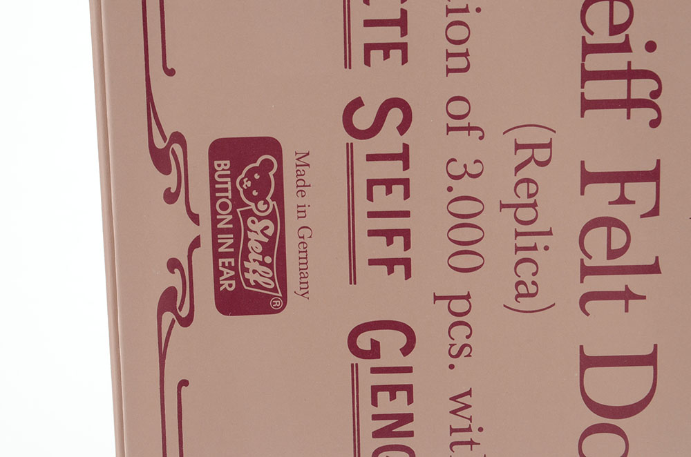 Steiff Official Replica Felt Character Doll Peasant Jorg