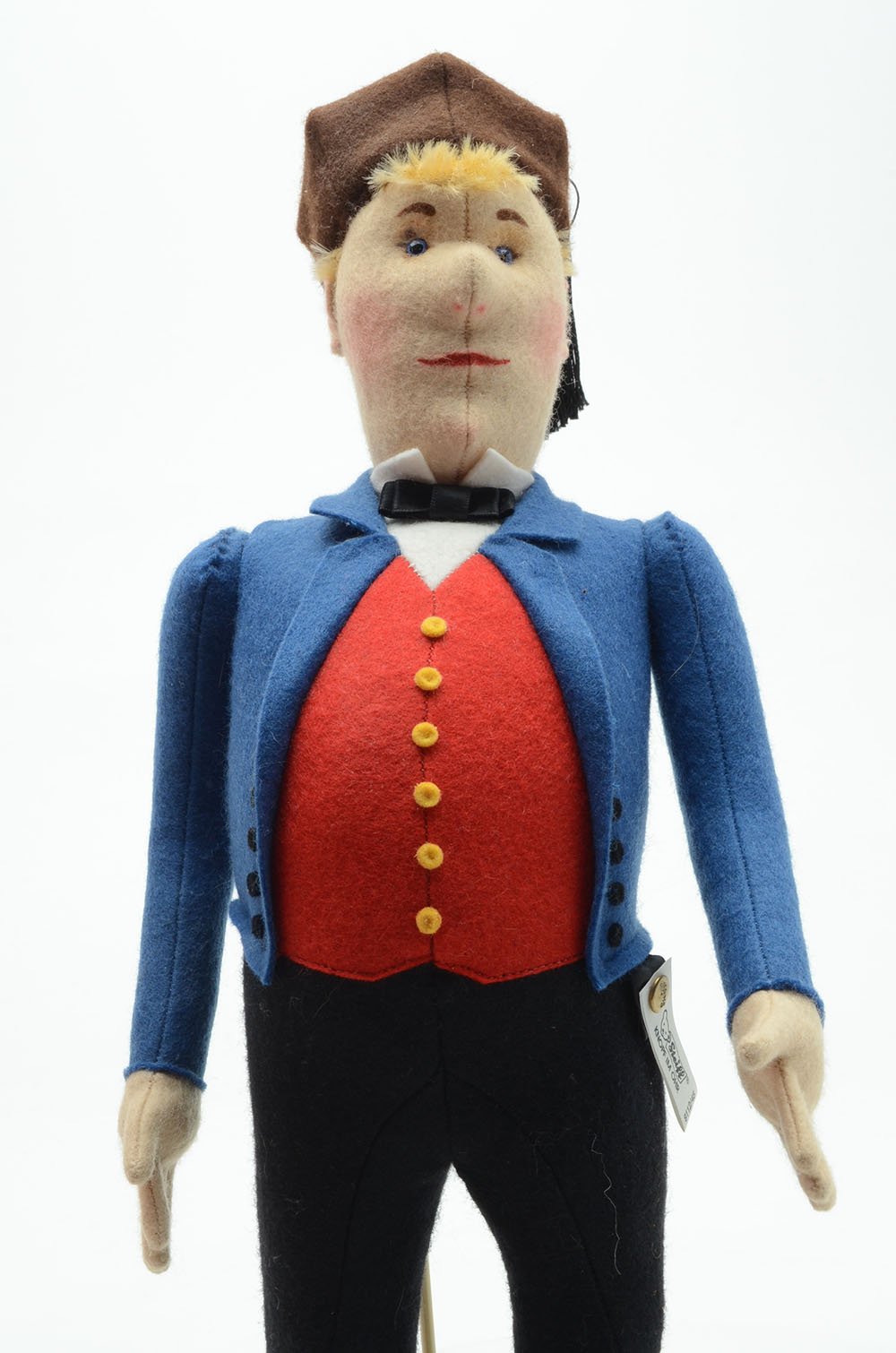 Steiff Official Replica Felt Character Doll Peasant Jorg