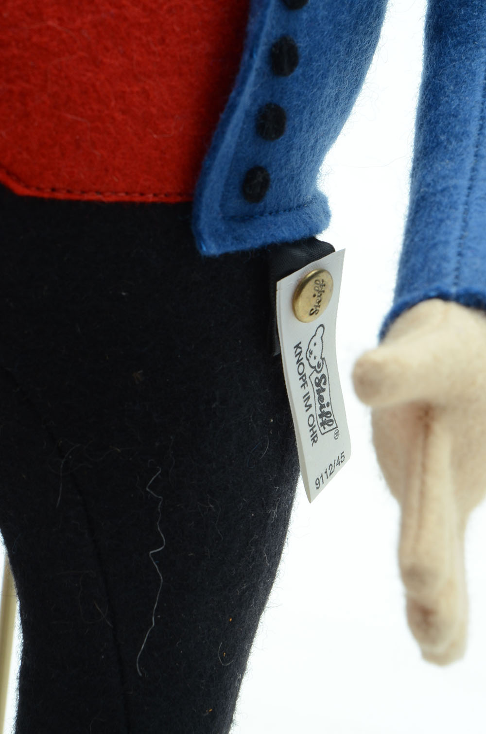 Steiff Official Replica Felt Character Doll Peasant Jorg