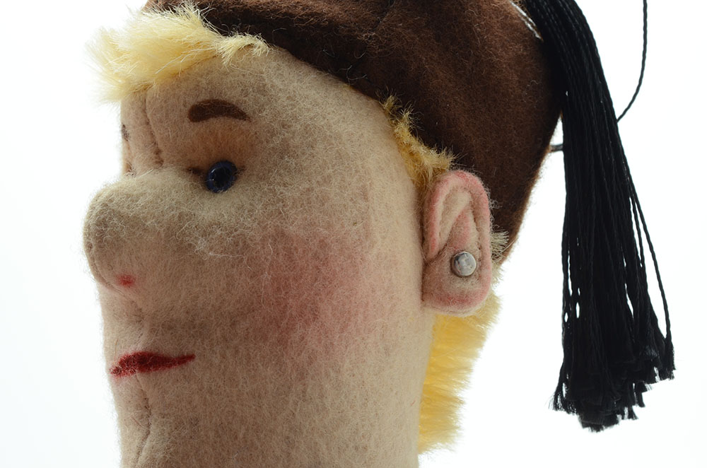 Steiff Official Replica Felt Character Doll Peasant Jorg