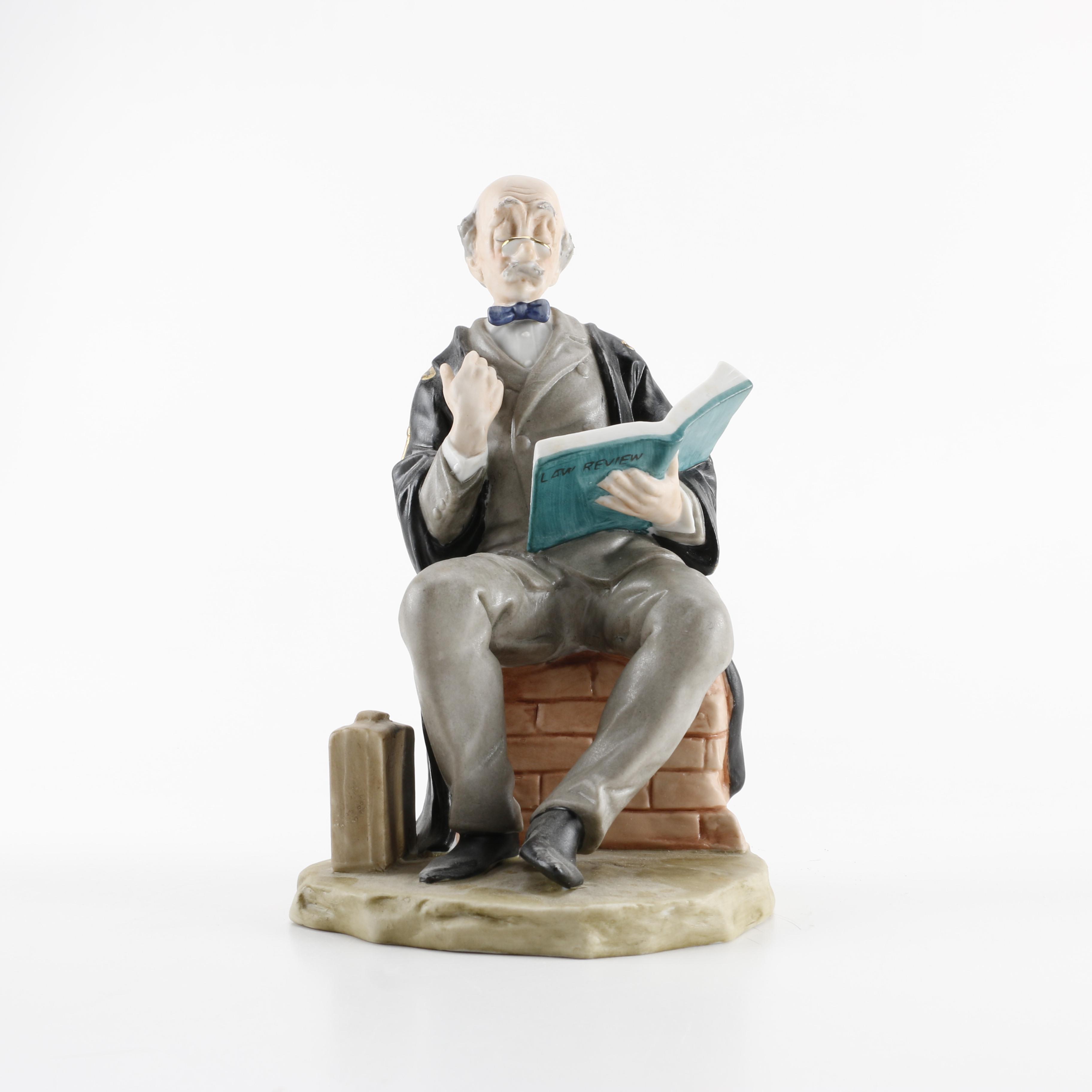 Capodimonte Porcelain Doctor Figurines