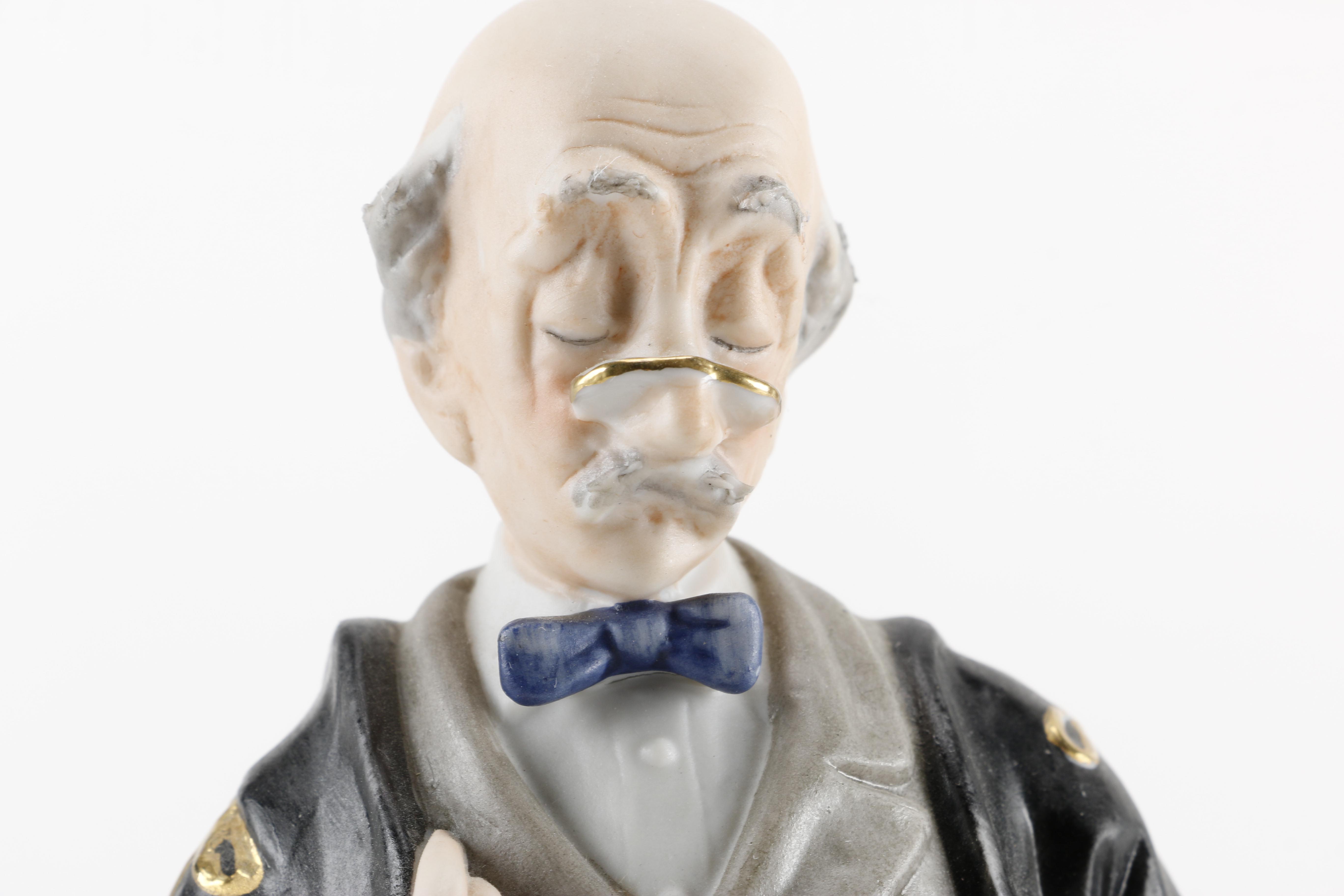 Capodimonte Porcelain Doctor Figurines