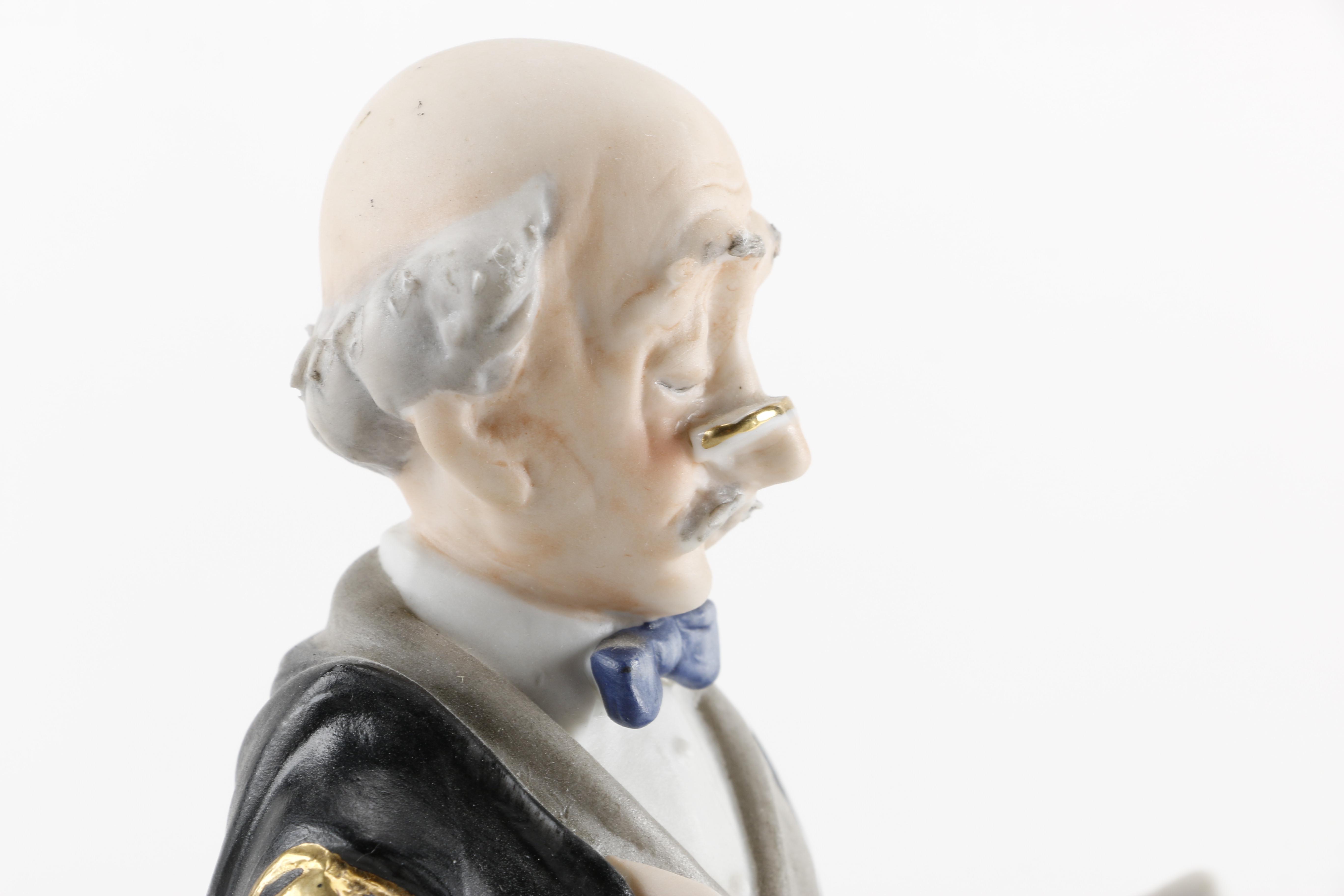 Capodimonte Porcelain Doctor Figurines