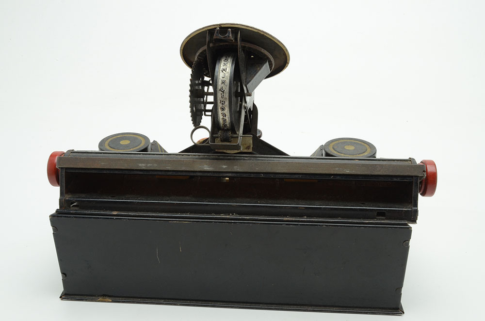 Vintage Marx De-Luxe Dial Typewriter and Linemar Mechanical Goose