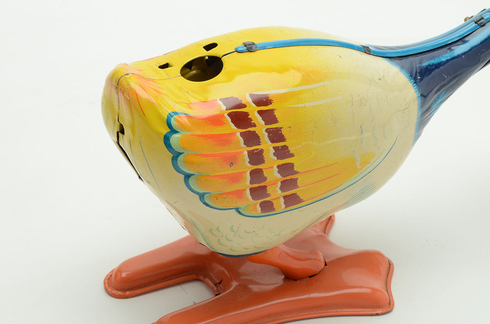 Vintage Marx De-Luxe Dial Typewriter and Linemar Mechanical Goose