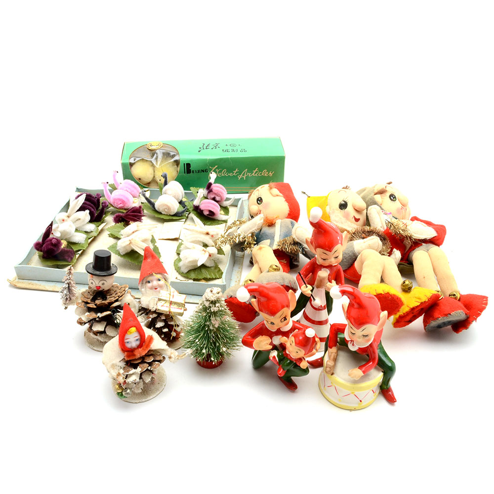 Vintage Christmas and Holiday Decorations