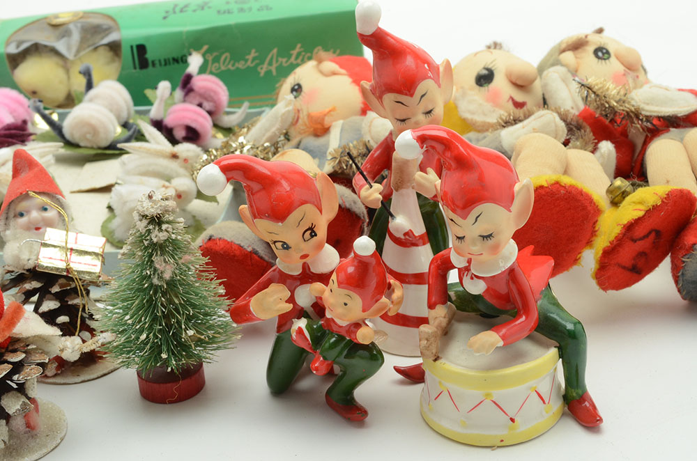 Vintage Christmas and Holiday Decorations